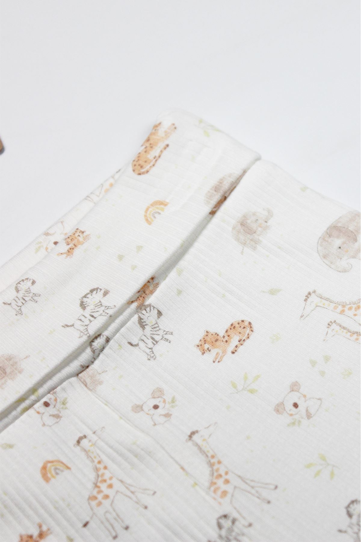 Bi̇style Çoraptolon Modal Safari̇ Tour 16124 Ekru