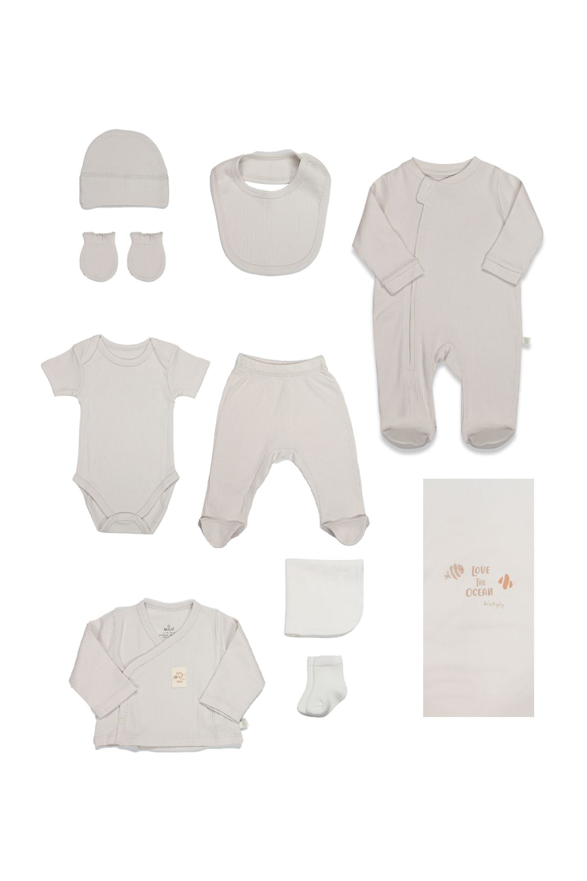 Bistyle 10'lu Hastane Çıkışı Modal The Ocean 11116 Bej