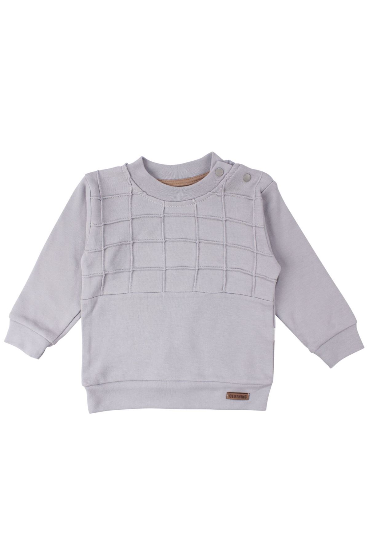 Erkek Bebek Gri Clothing Armalı İkili Takım