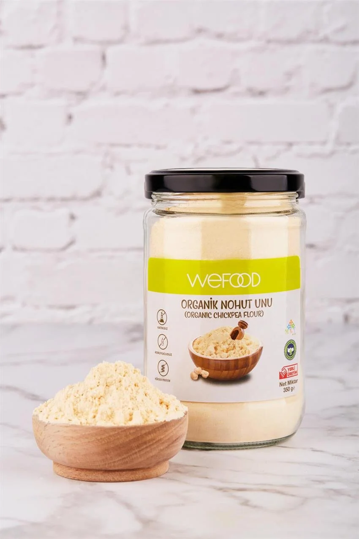 Wefood Glutensiz Organik Nohut Unu 350 Gr