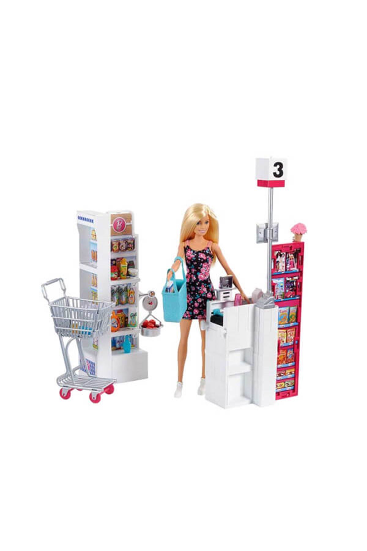 Barbie Süper Markette Oyun Seti FRP01