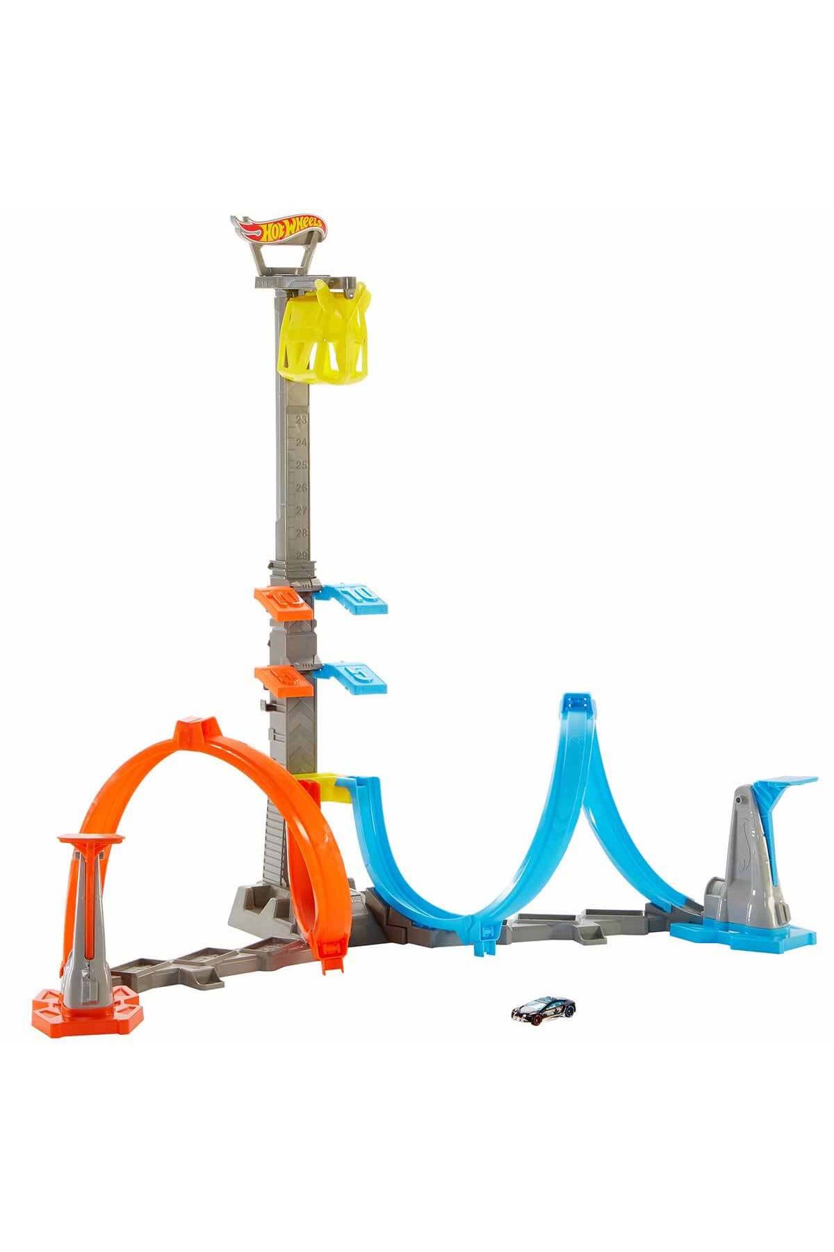 Hot Wheels Dikey Uçuş Heyacanı Yarış Seti GRW39