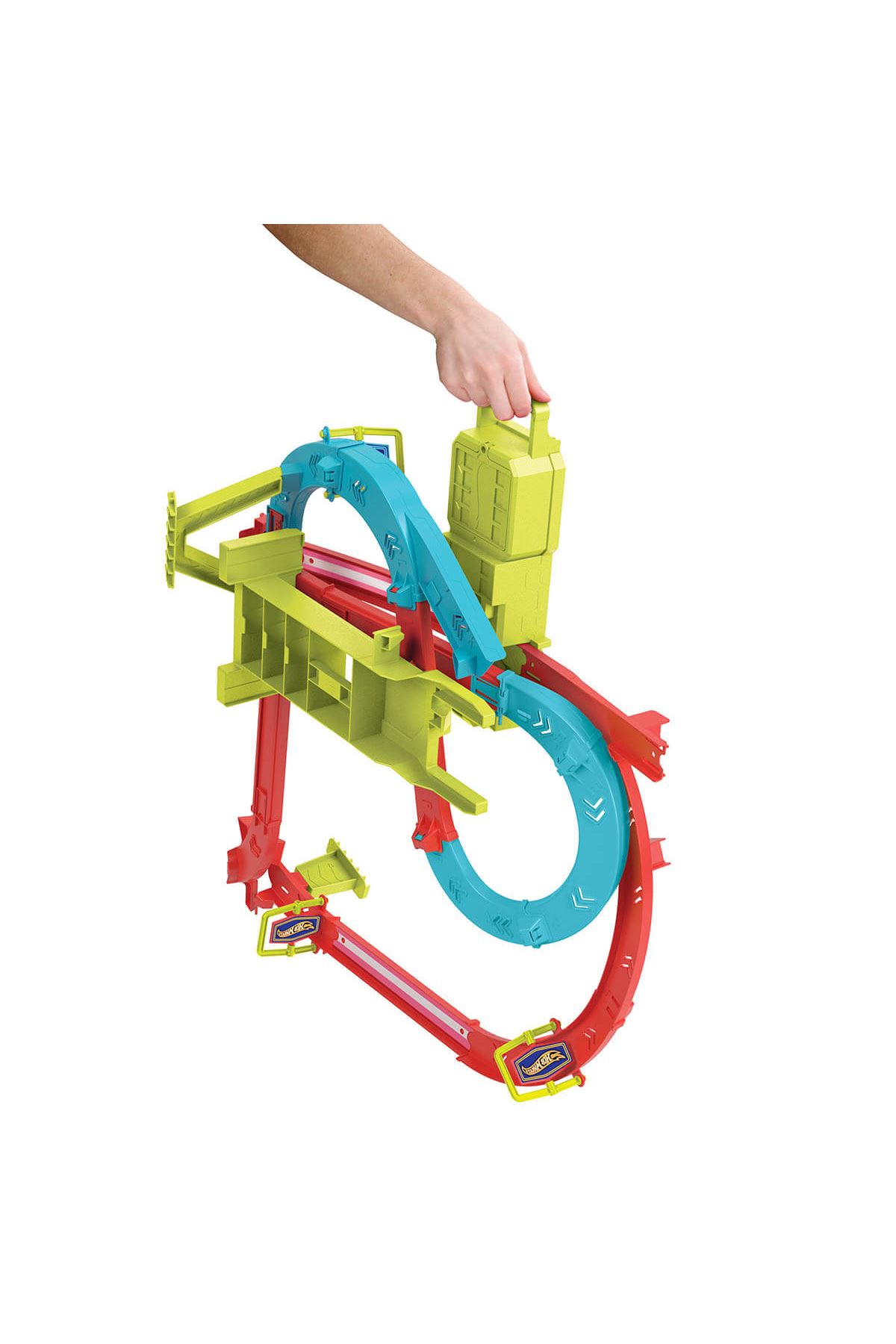 Hot Wheels Neon Yarışlar Çoklu Yarış Heyecan Pist Seti HPC07