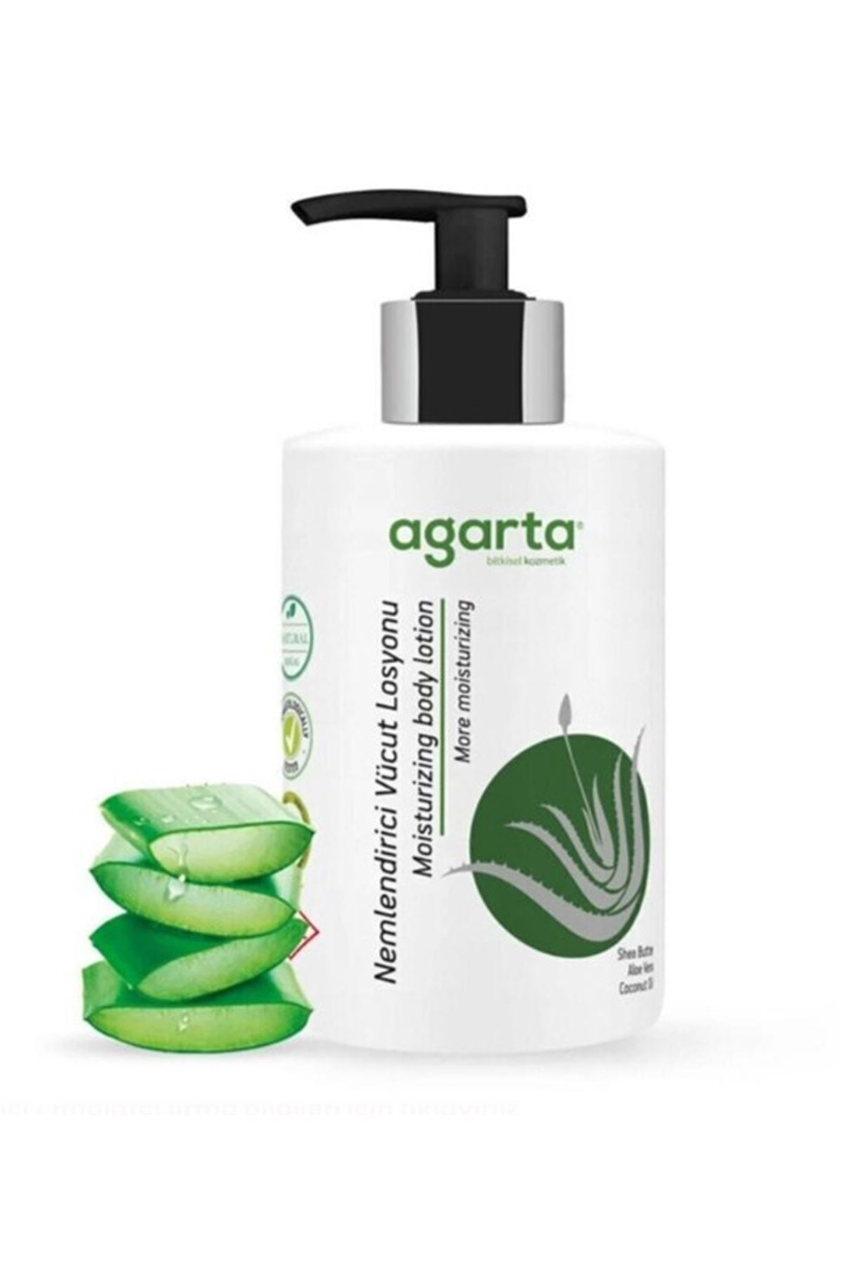 Agarta Doğal Nemlendirici Vücut Losyonu 315 ml