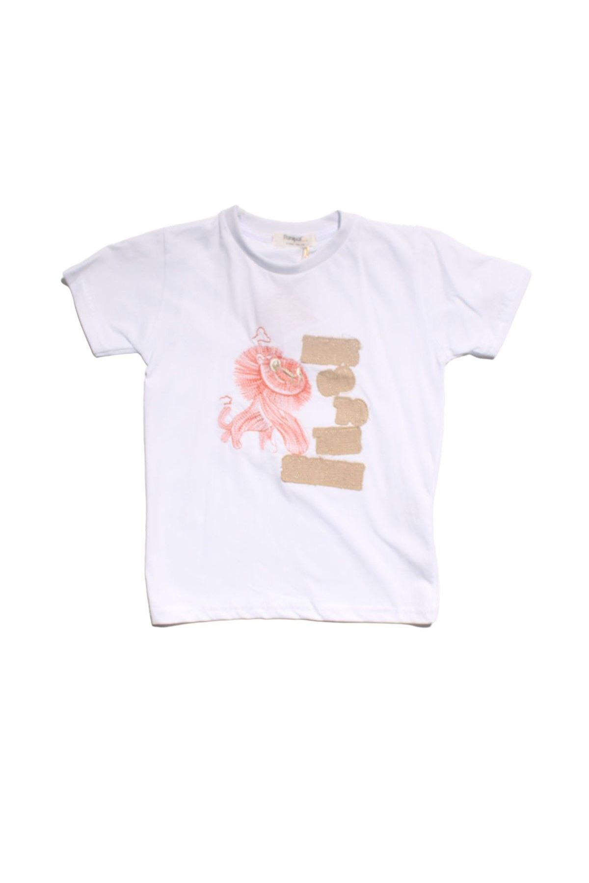 Erkek Çocuk Bej Yeşil Yaprak Desenli Müslin Hırkalı 3 lü Takım