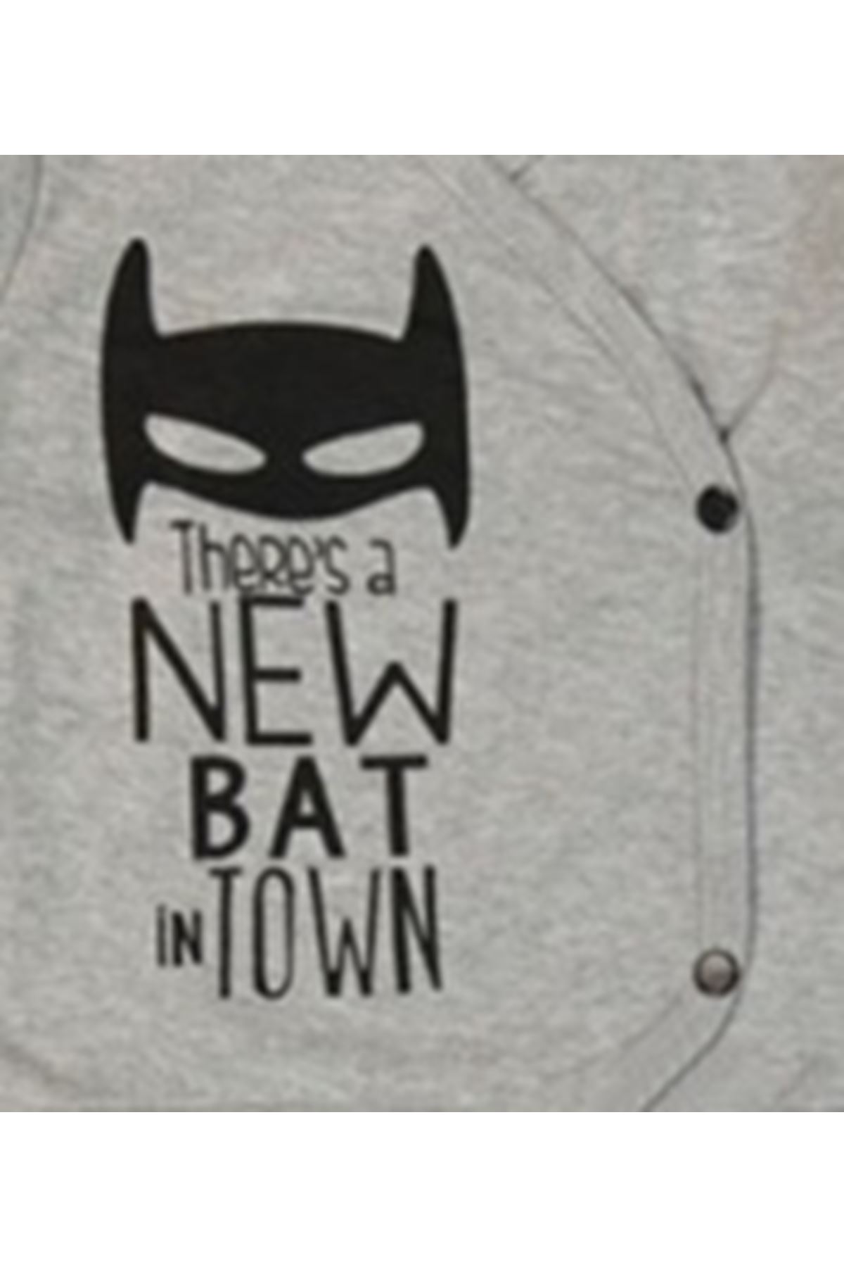 Gri NewBatinTown 5'li Hastane Çıkış Seti