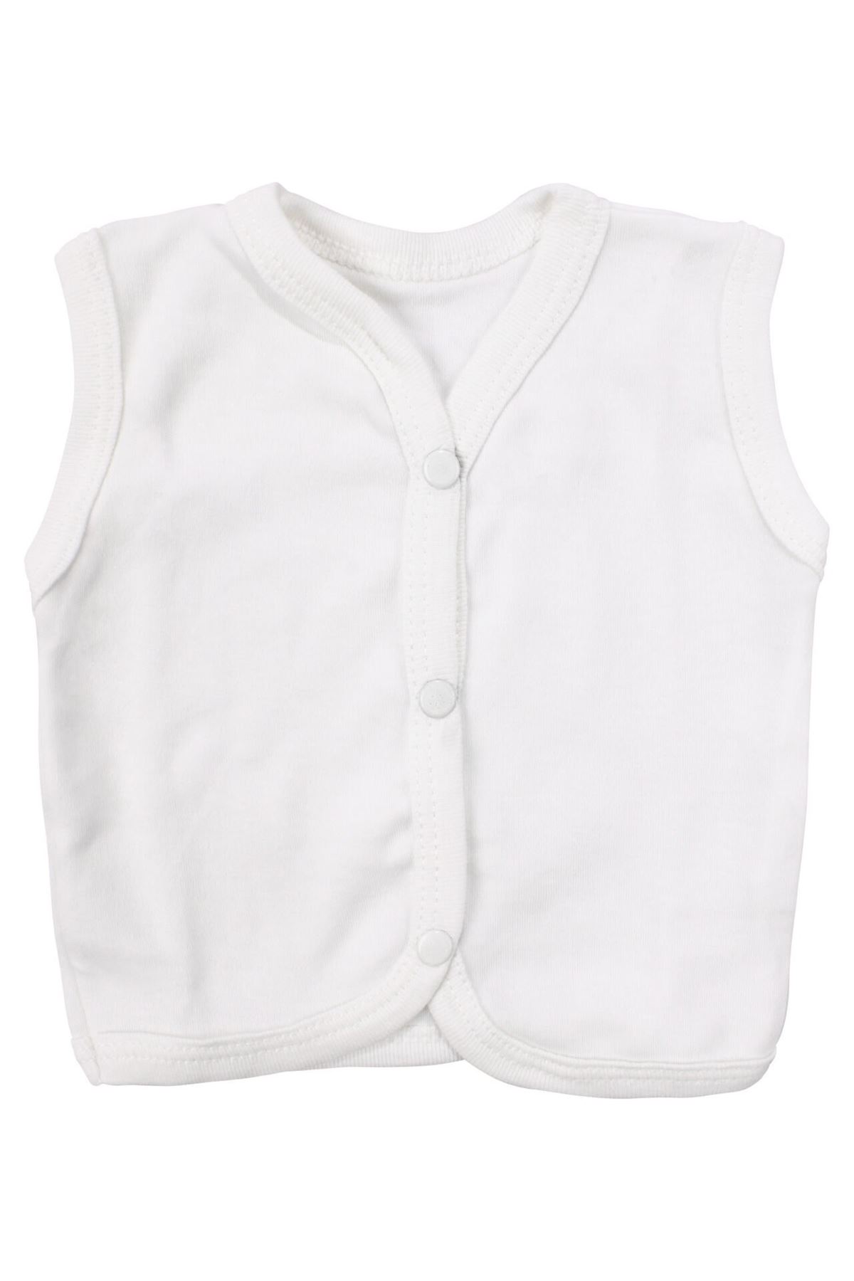 Unisex Ekru Organik 10 Parça Hastane Çıkış Seti