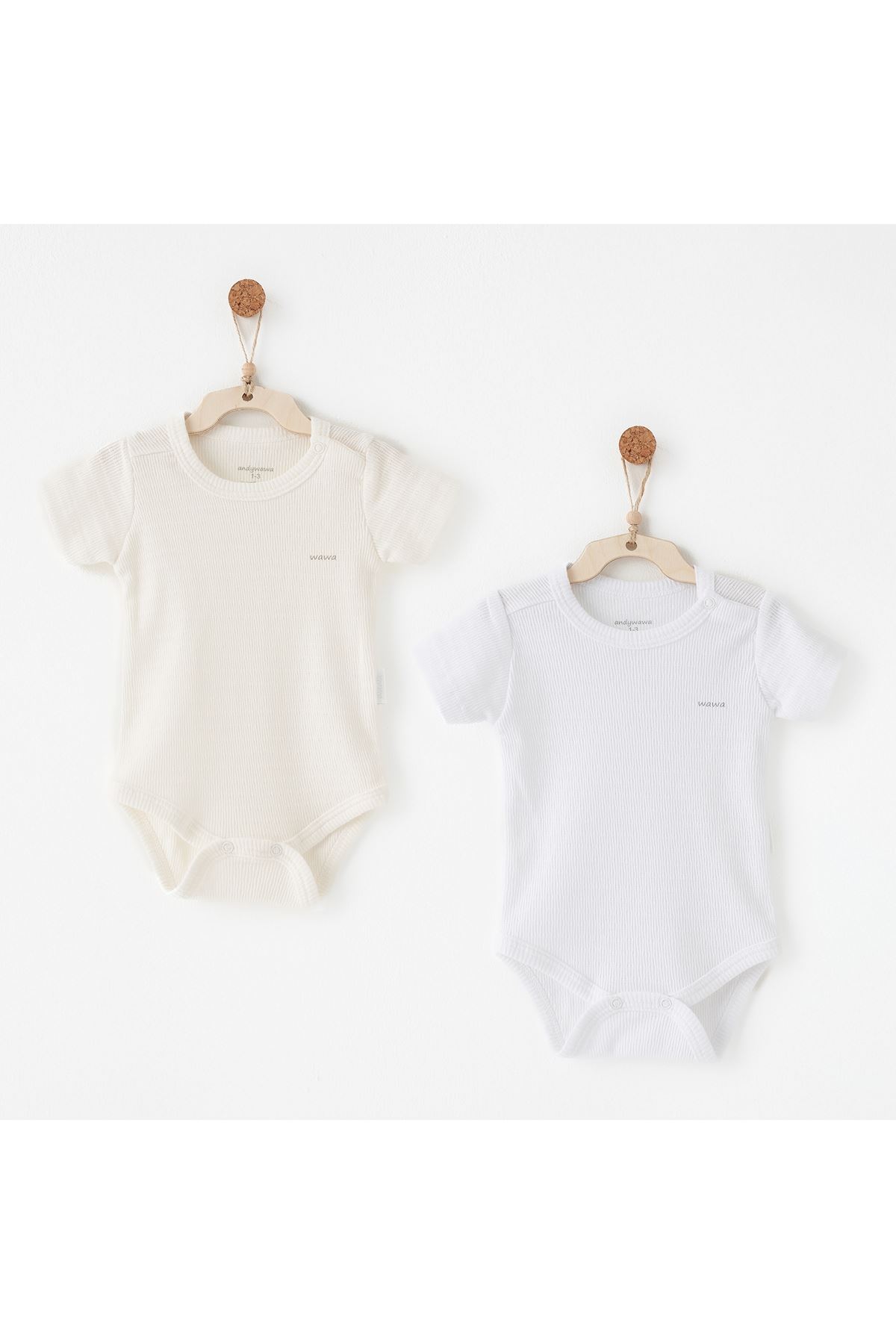 Andywawa AC26765 Special Modal Body Ecru White