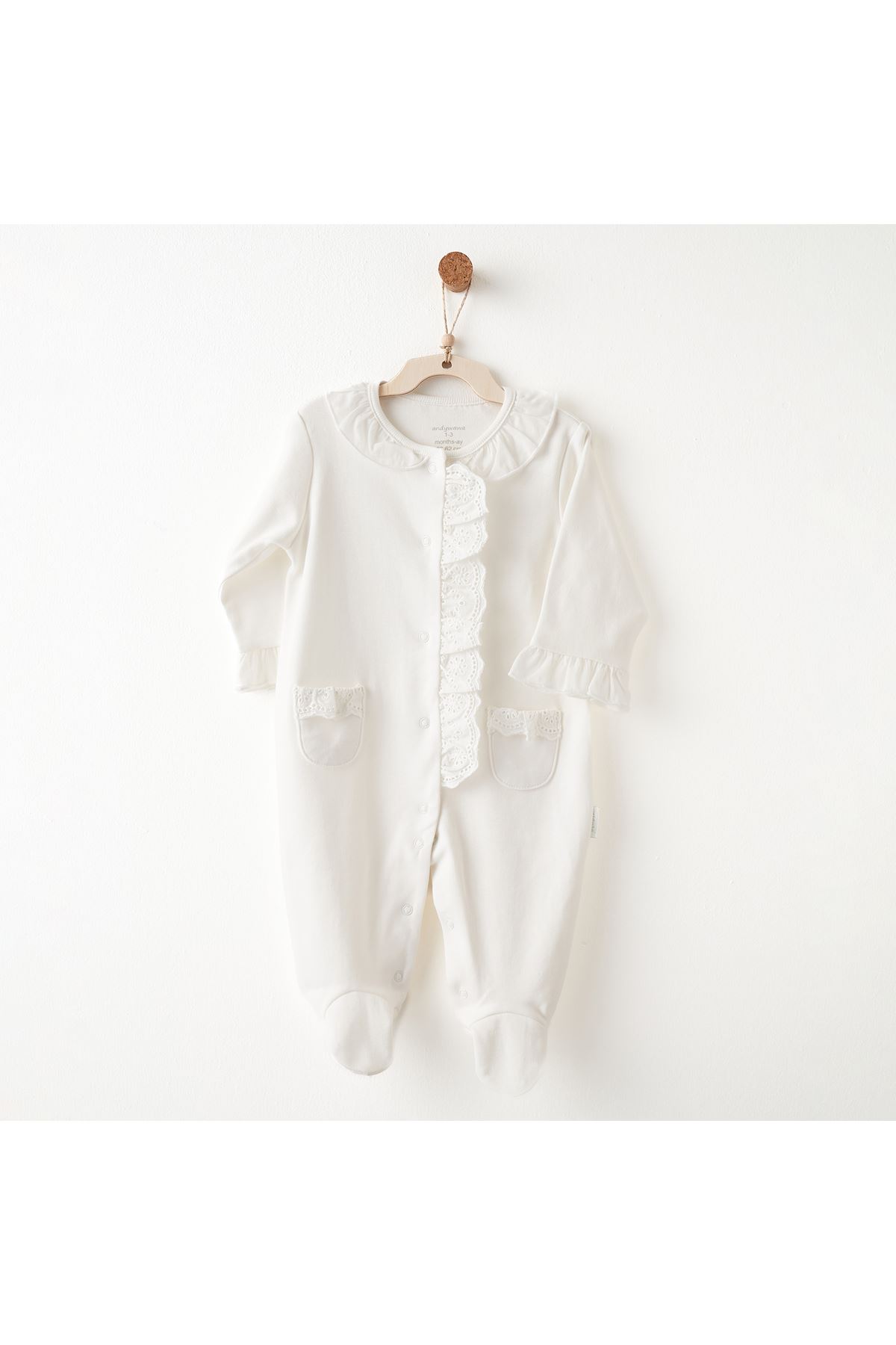 Andywawa AC26640 Baby Chic Tulum Ekru