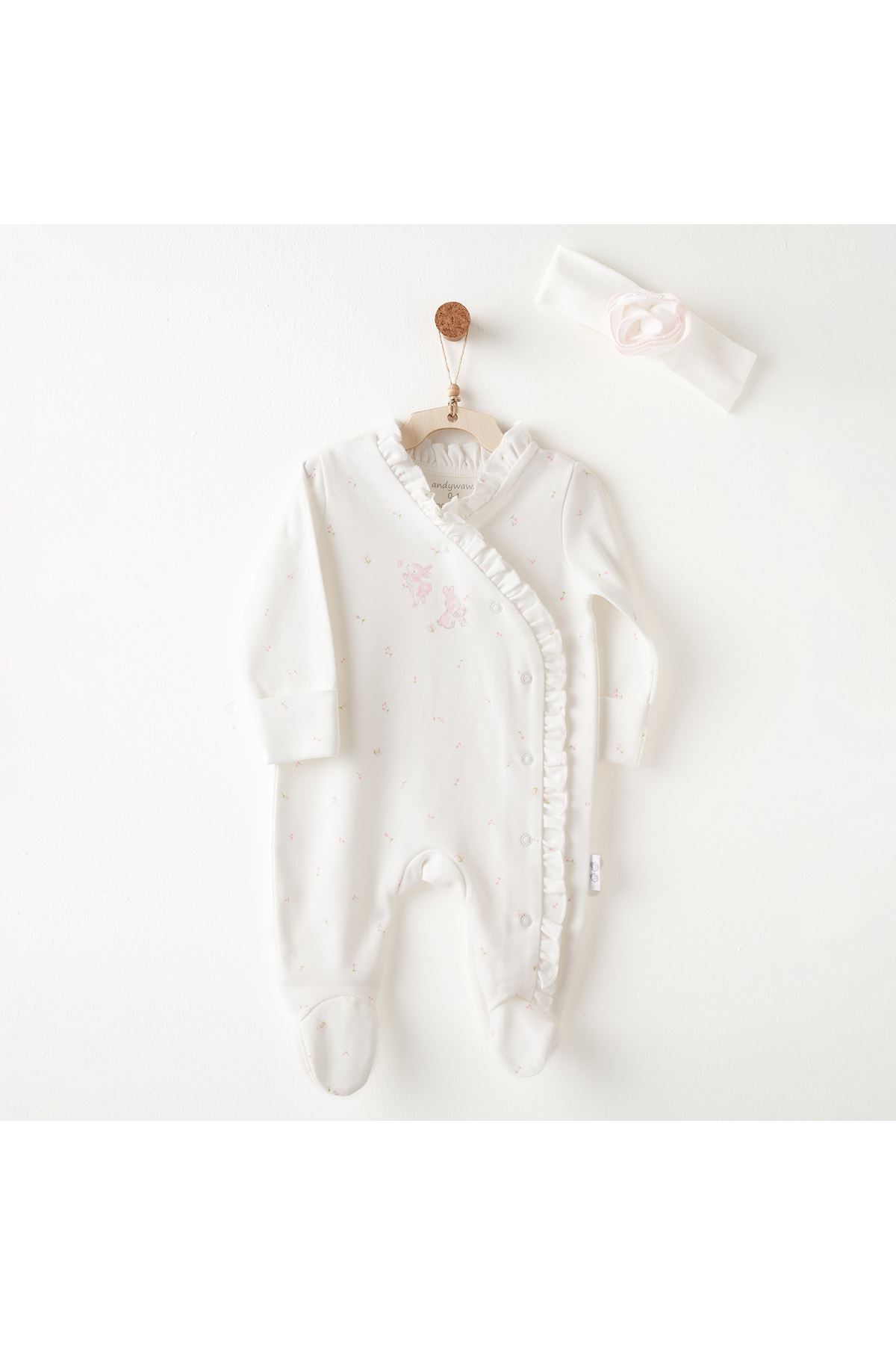 Andywawa AC26503 Summer Time Tulum Takım Ekru