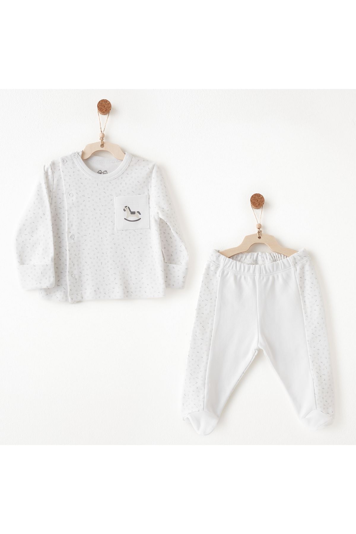 Andywawa AC26754 My Little World 2li Takım White