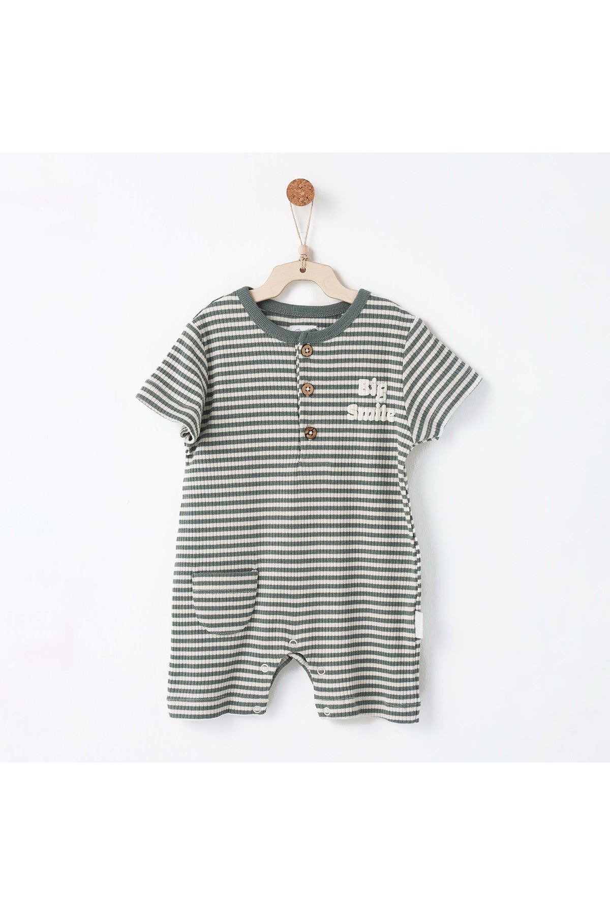 Andywawa AC26671 Bamboo Striped Tulum Kaki