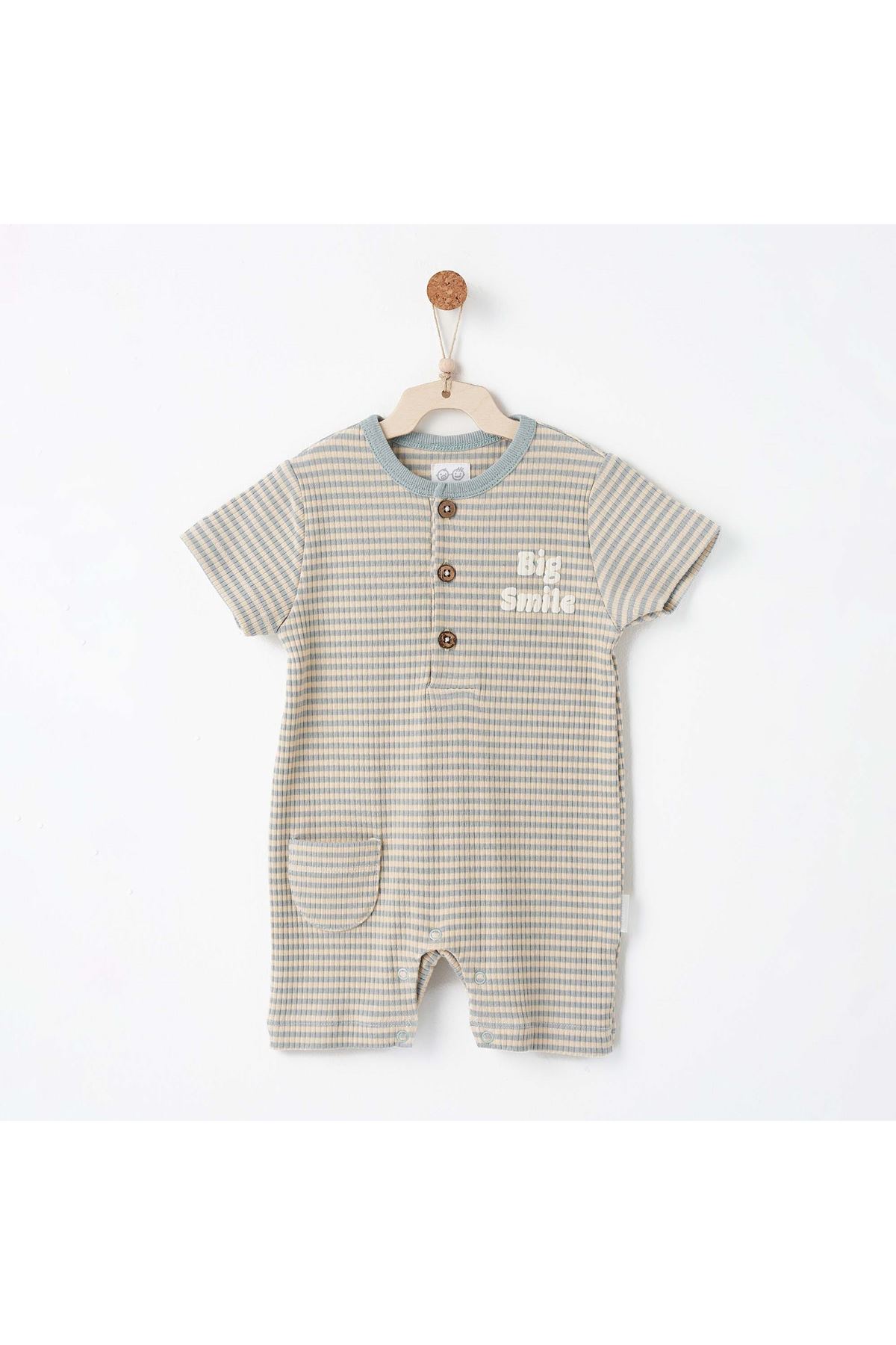 Andywawa AC26671 Bamboo Striped Tulum Blue