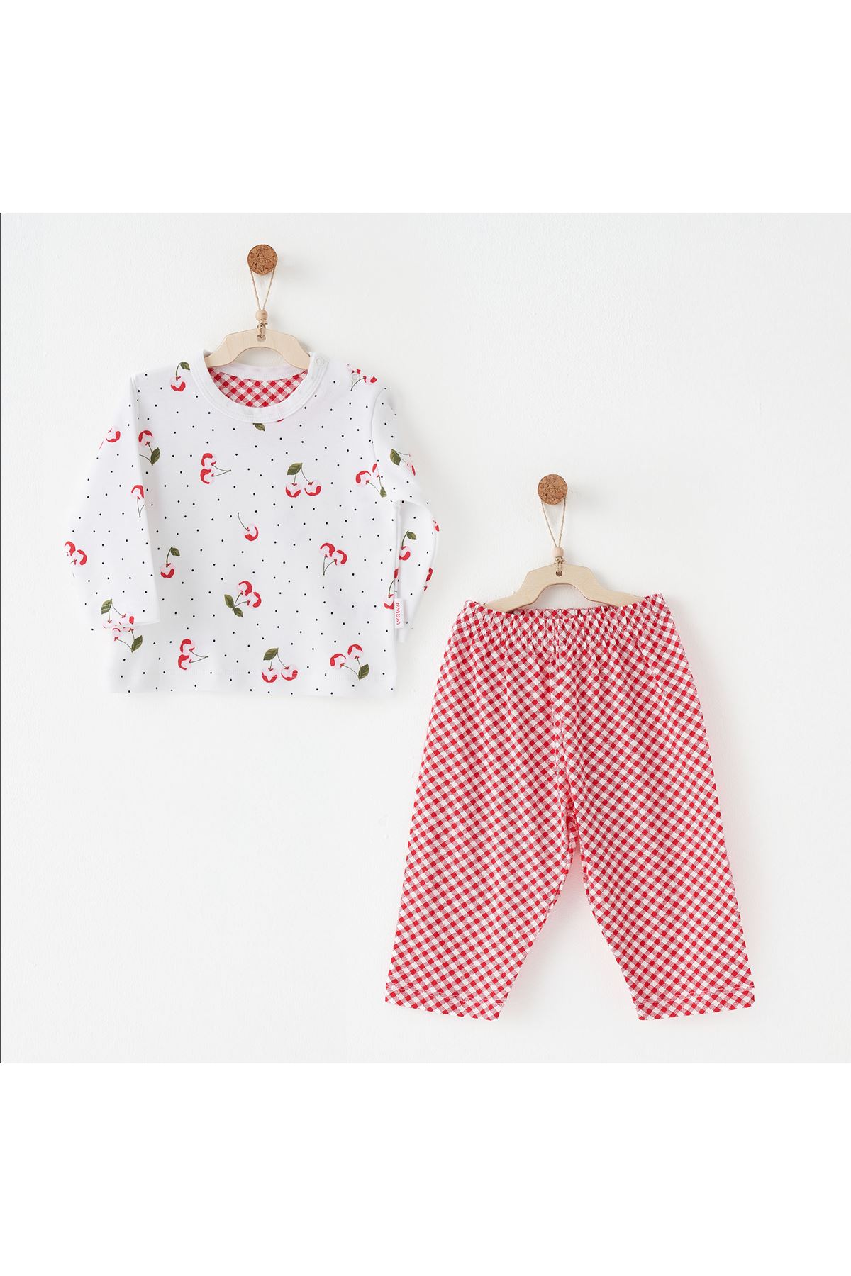 Andywawa AC26691 Cherry Chatty 2li Takım Red