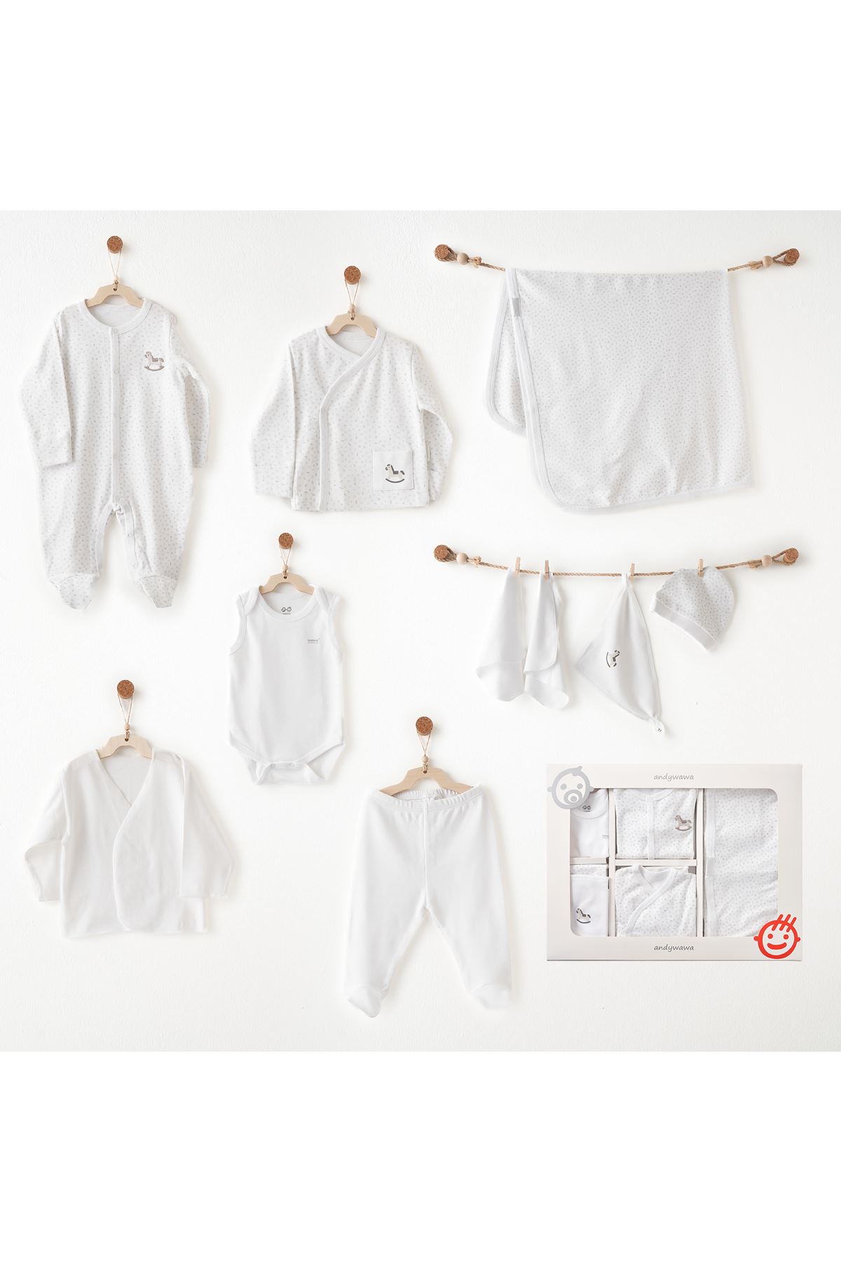 Andywawa AC26751 My Little World 10lu Hastane Çıkışı White