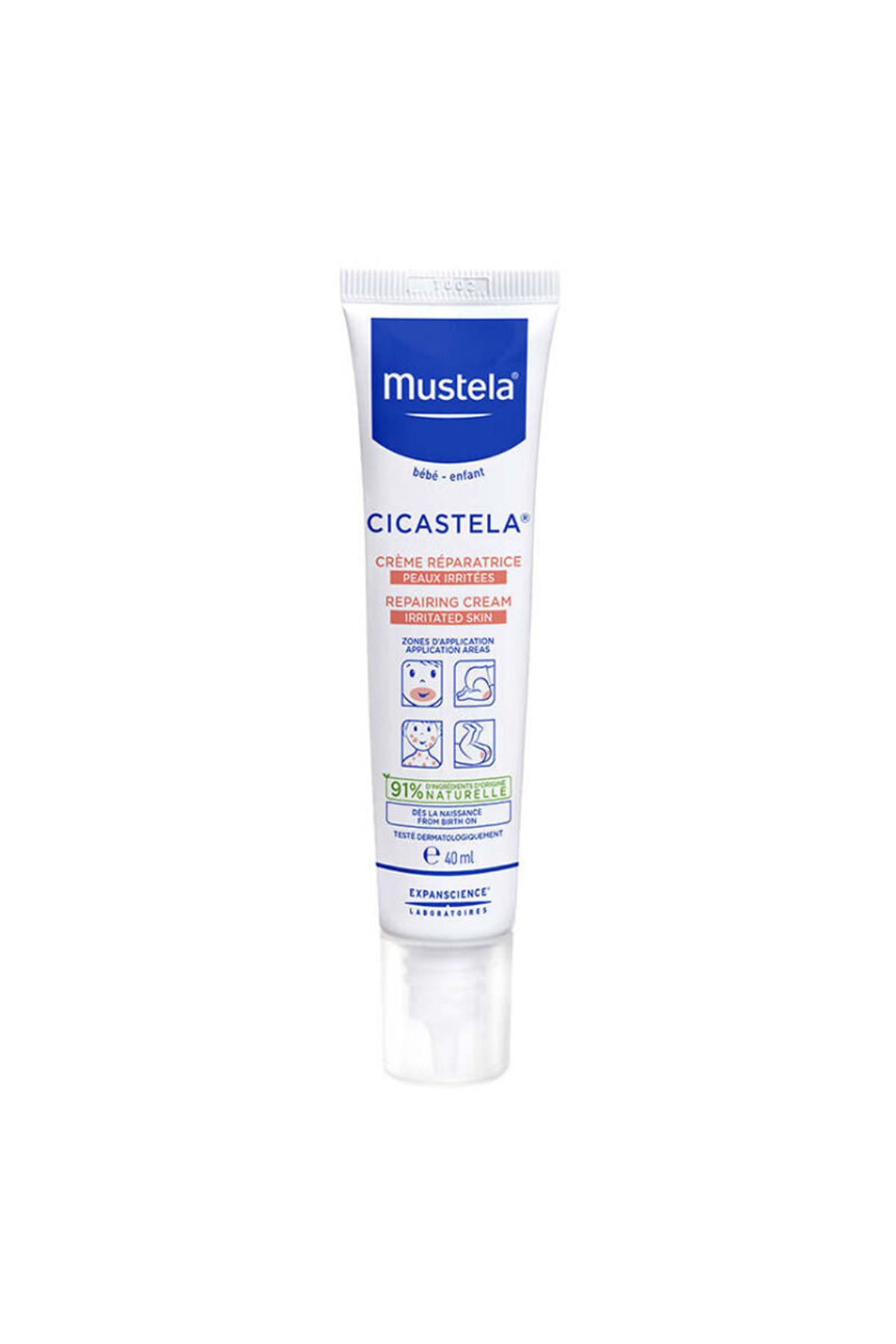 Mustela Cicastela Onarıcı Bakım Kremi 40 ml