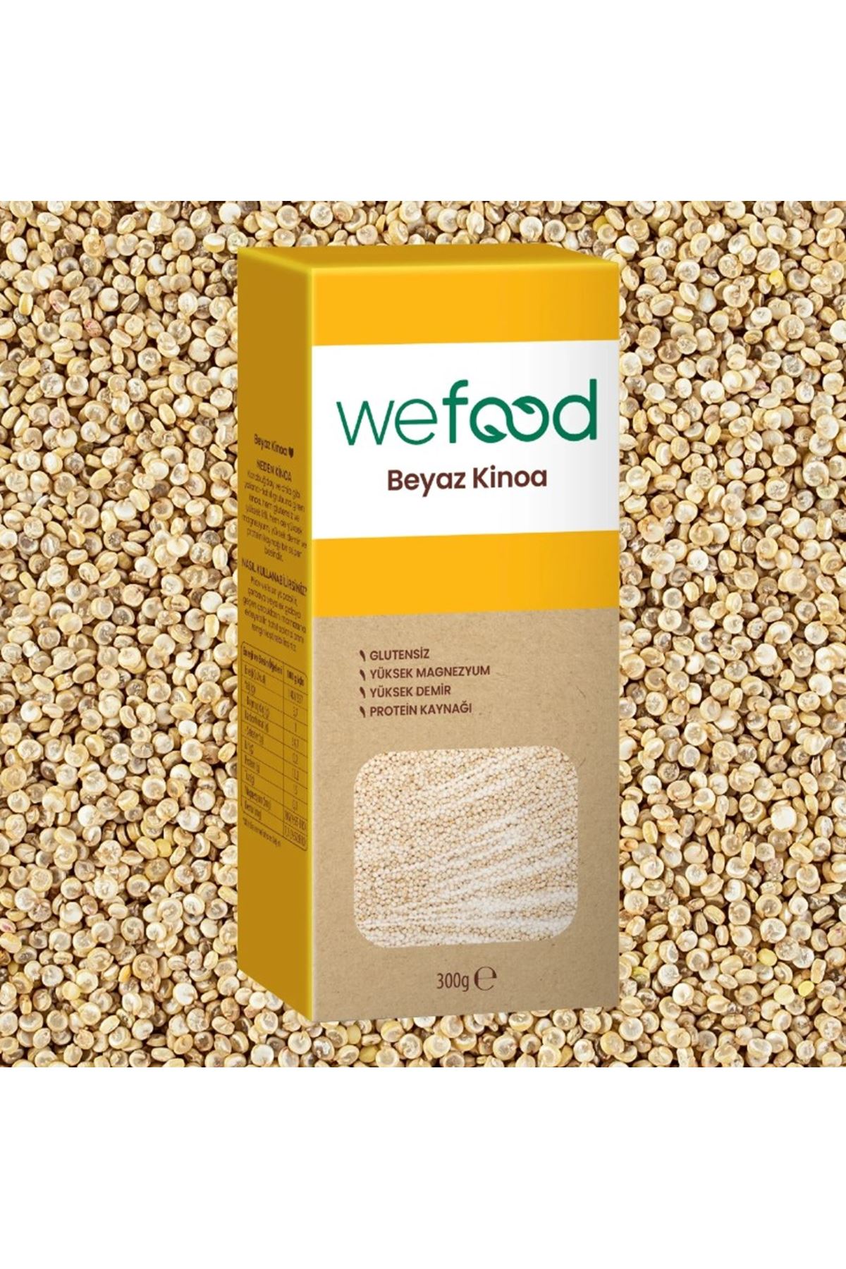 Wefood Beyaz Kinoa 300 Gr