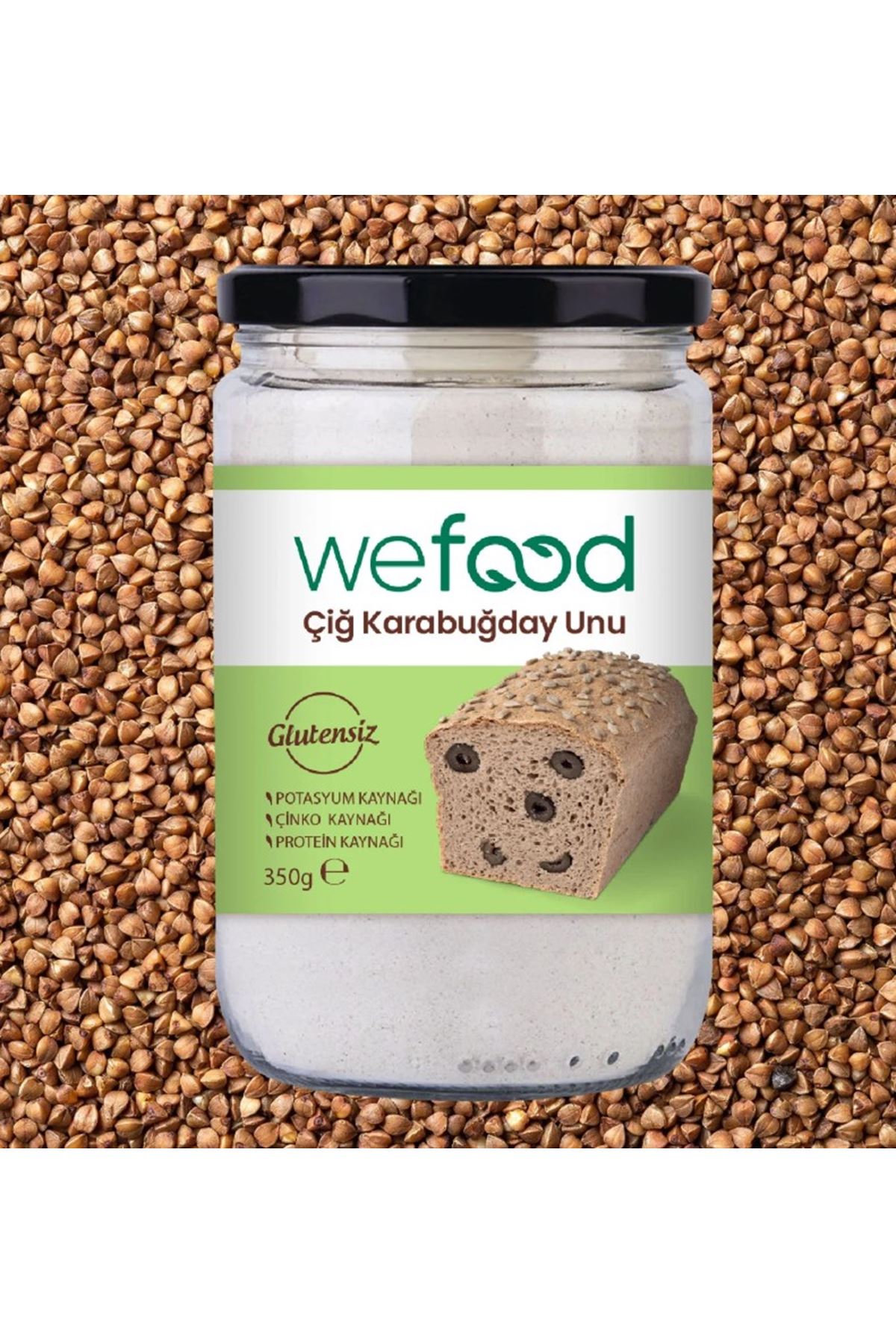 Wefood Karabuğday Unu 350 Gr