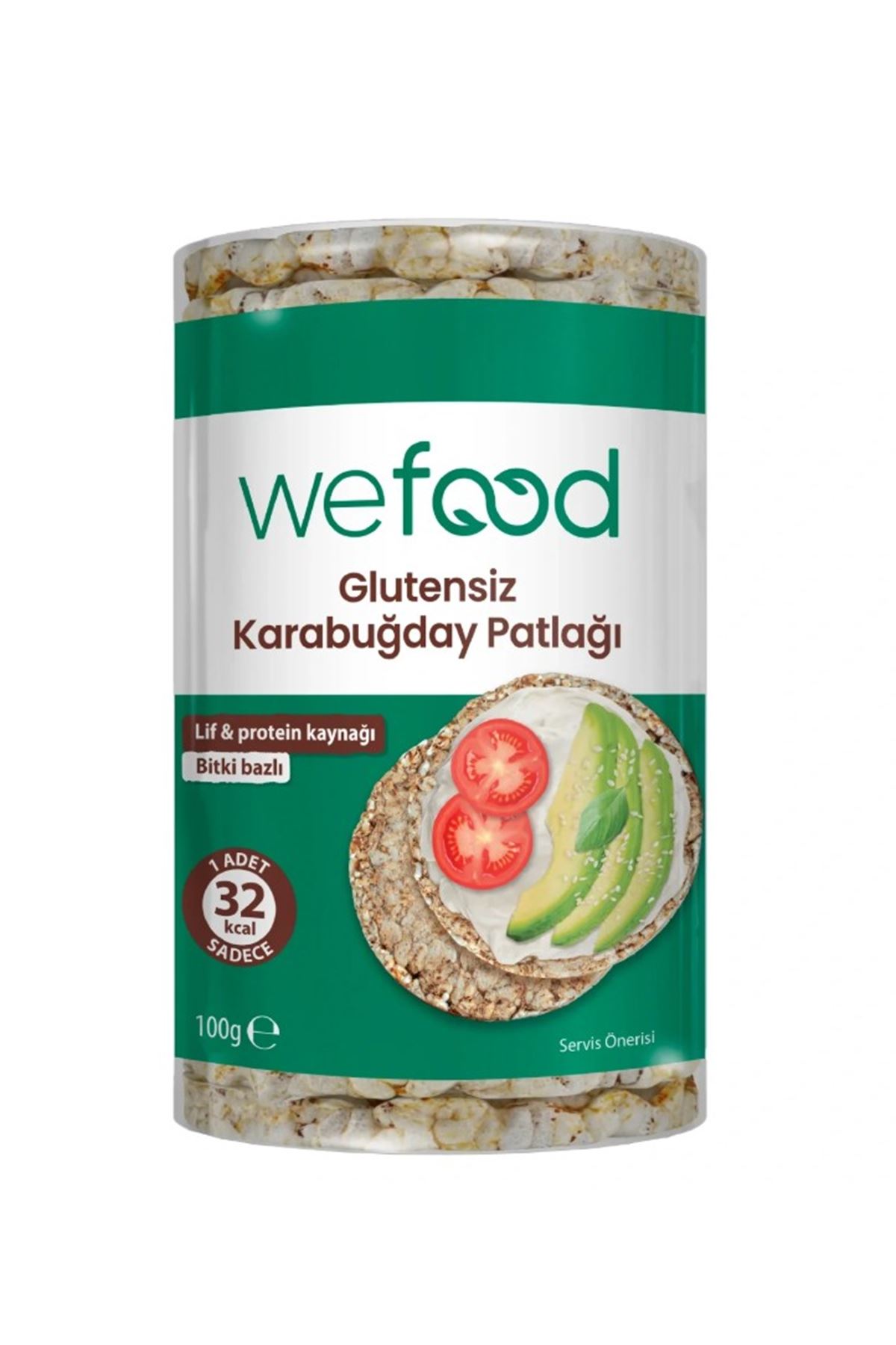 Wefood Karabuğday Patlağı 100 Gr