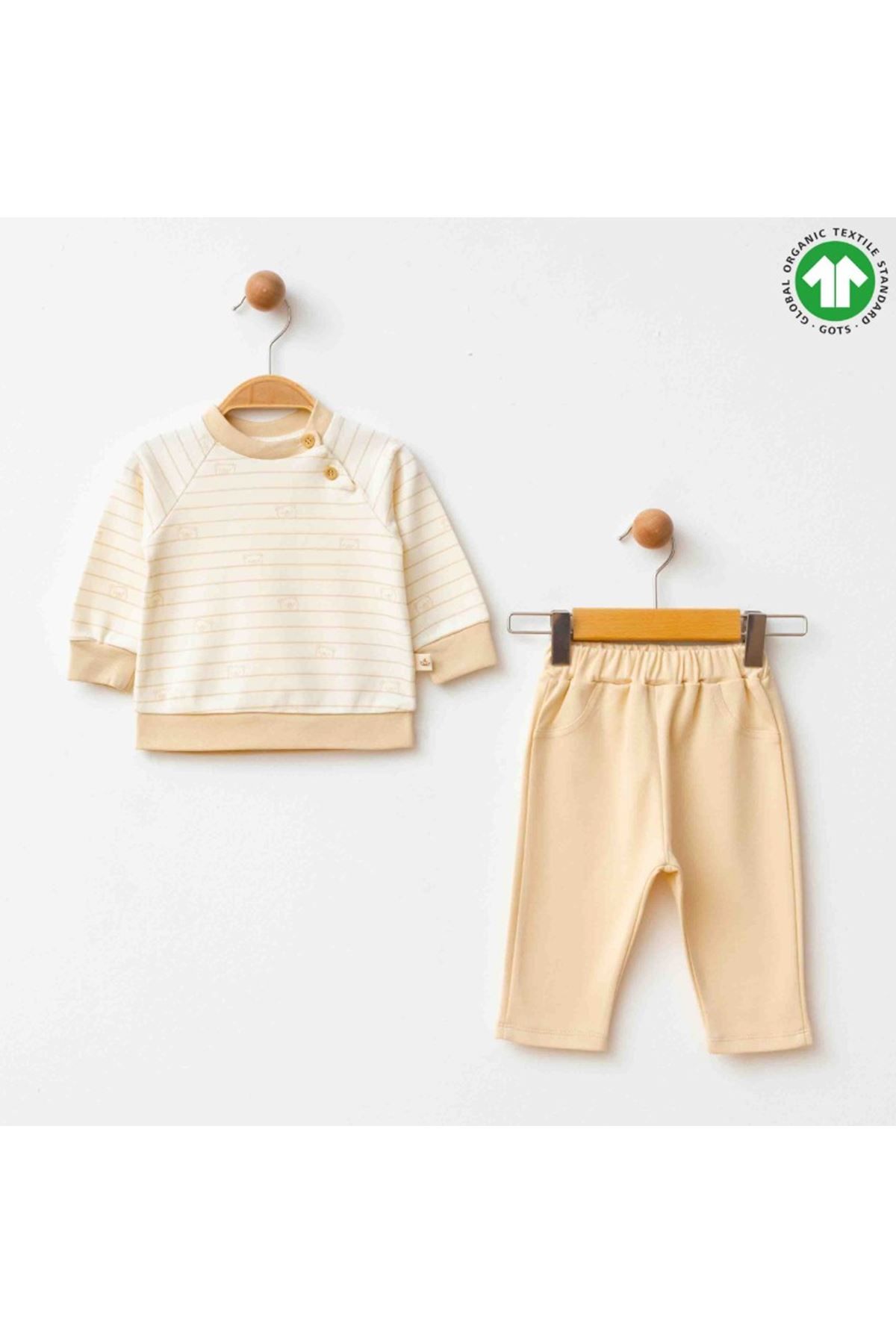 Eslenza Organik 2li Takım 2226 Krem