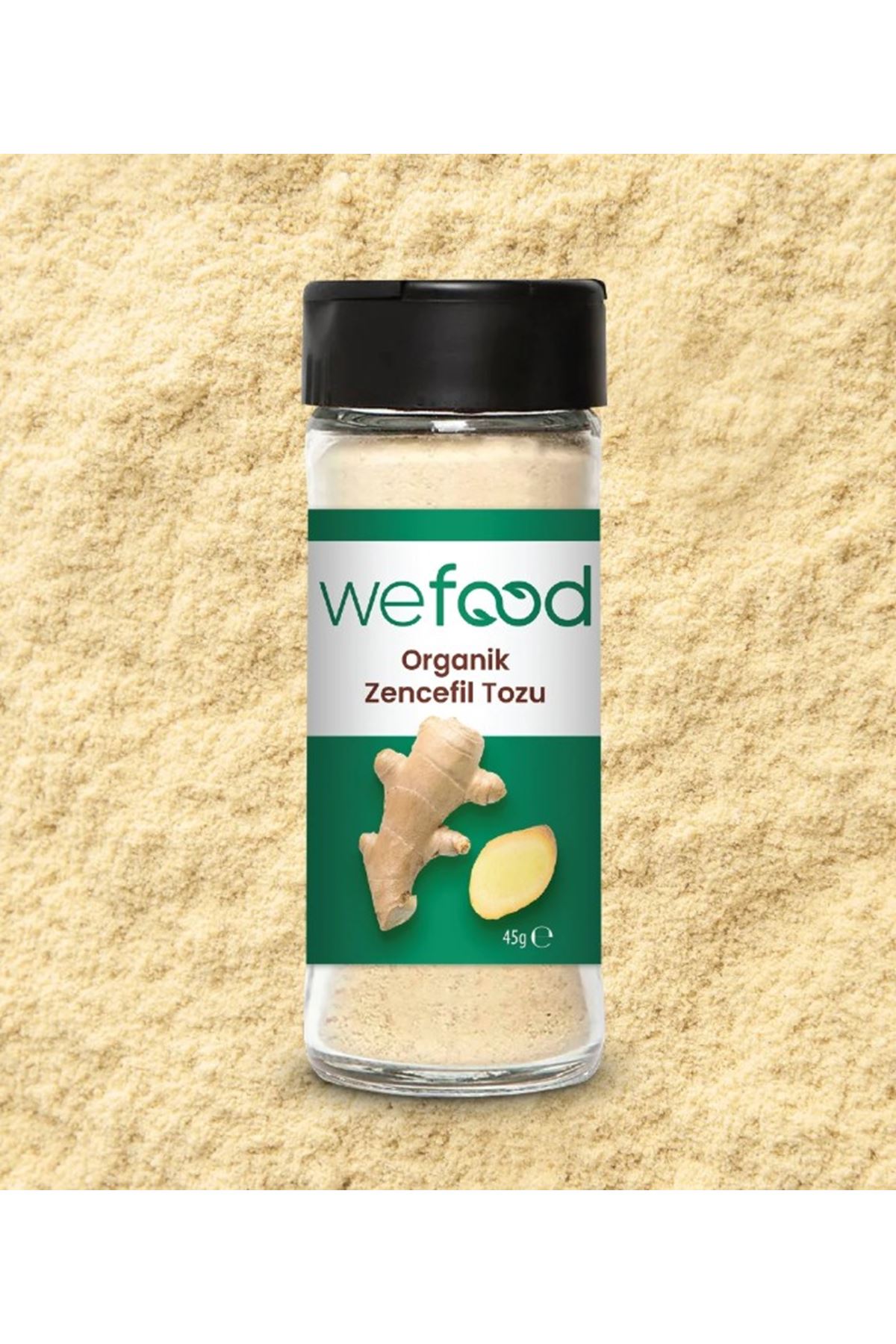 Wefood Organik Zencefil Tozu 45 Gr