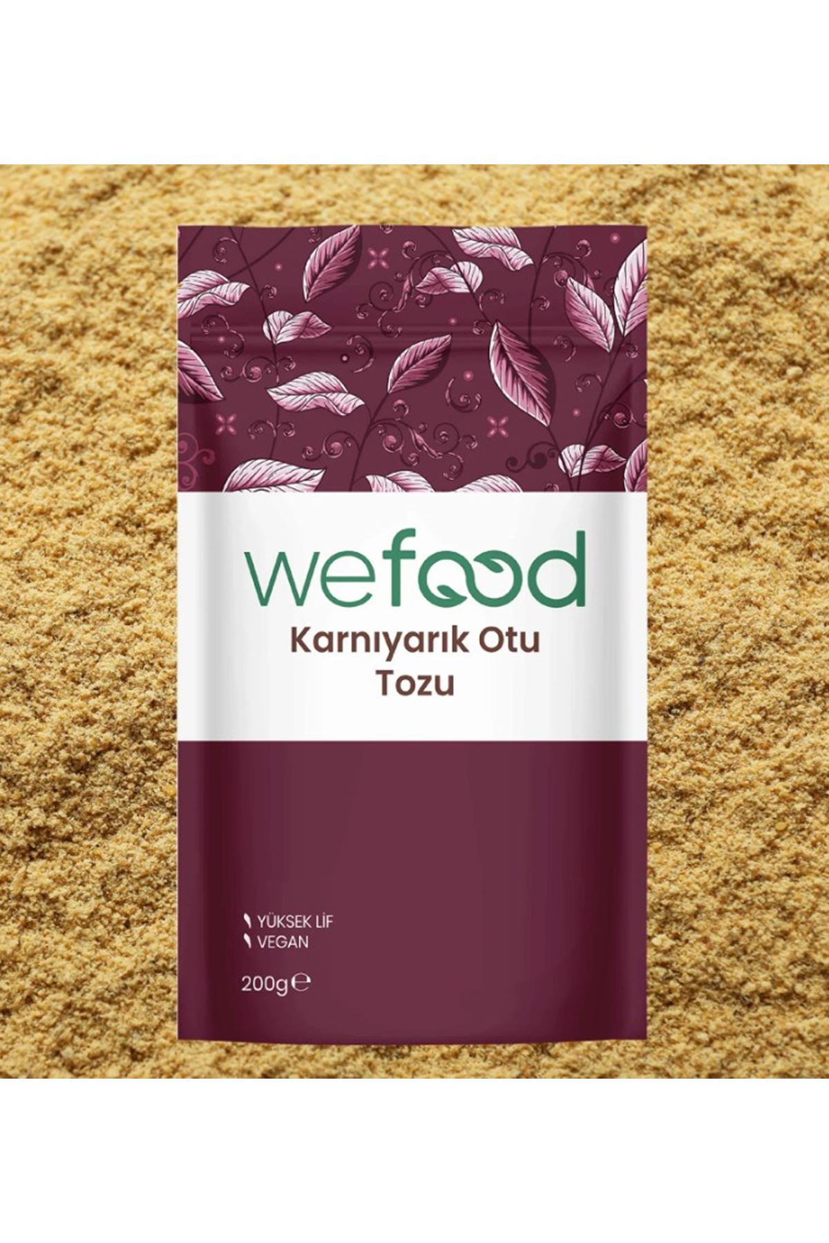 Wefood Organik Karnıyarık Otu Tozu 200 Gr