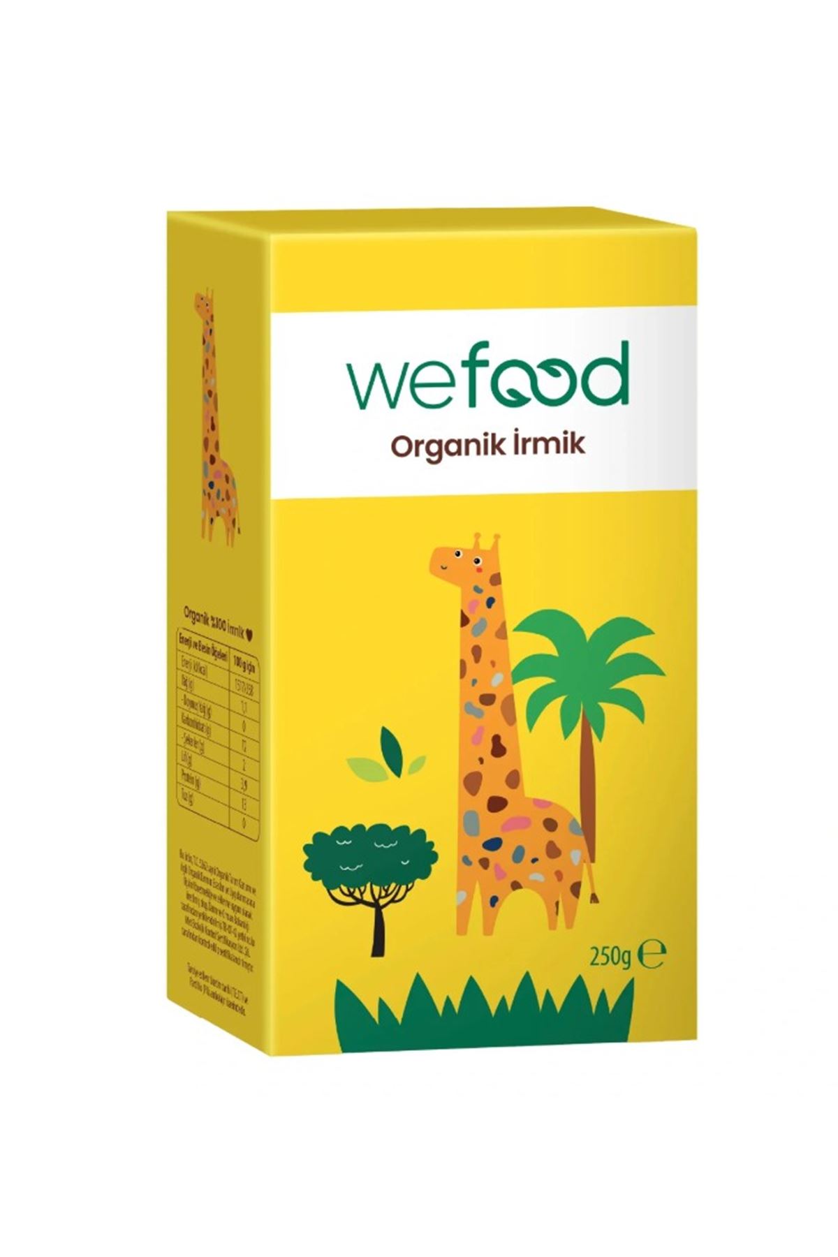 Wefood Organik İrmik 250 Gr
