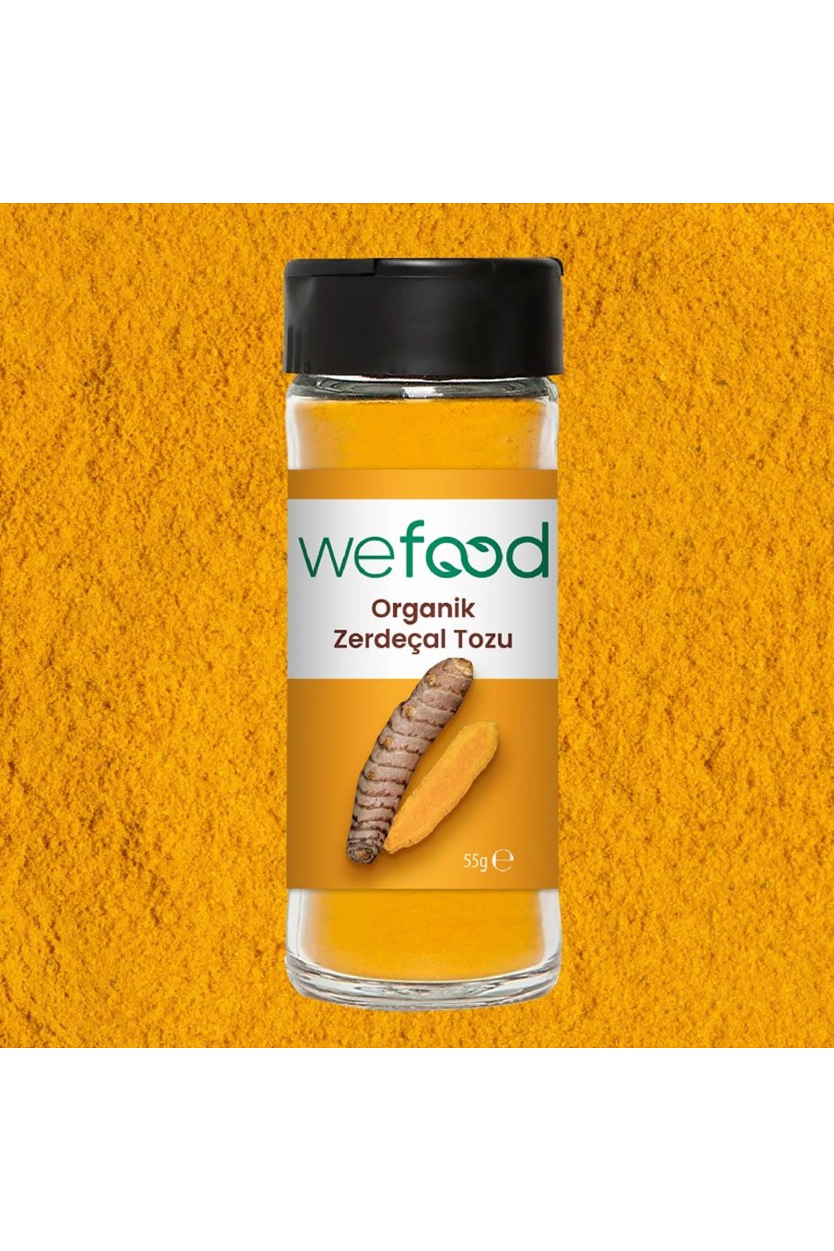Wefood Organik Zerdeçal Tozu 55 Gr