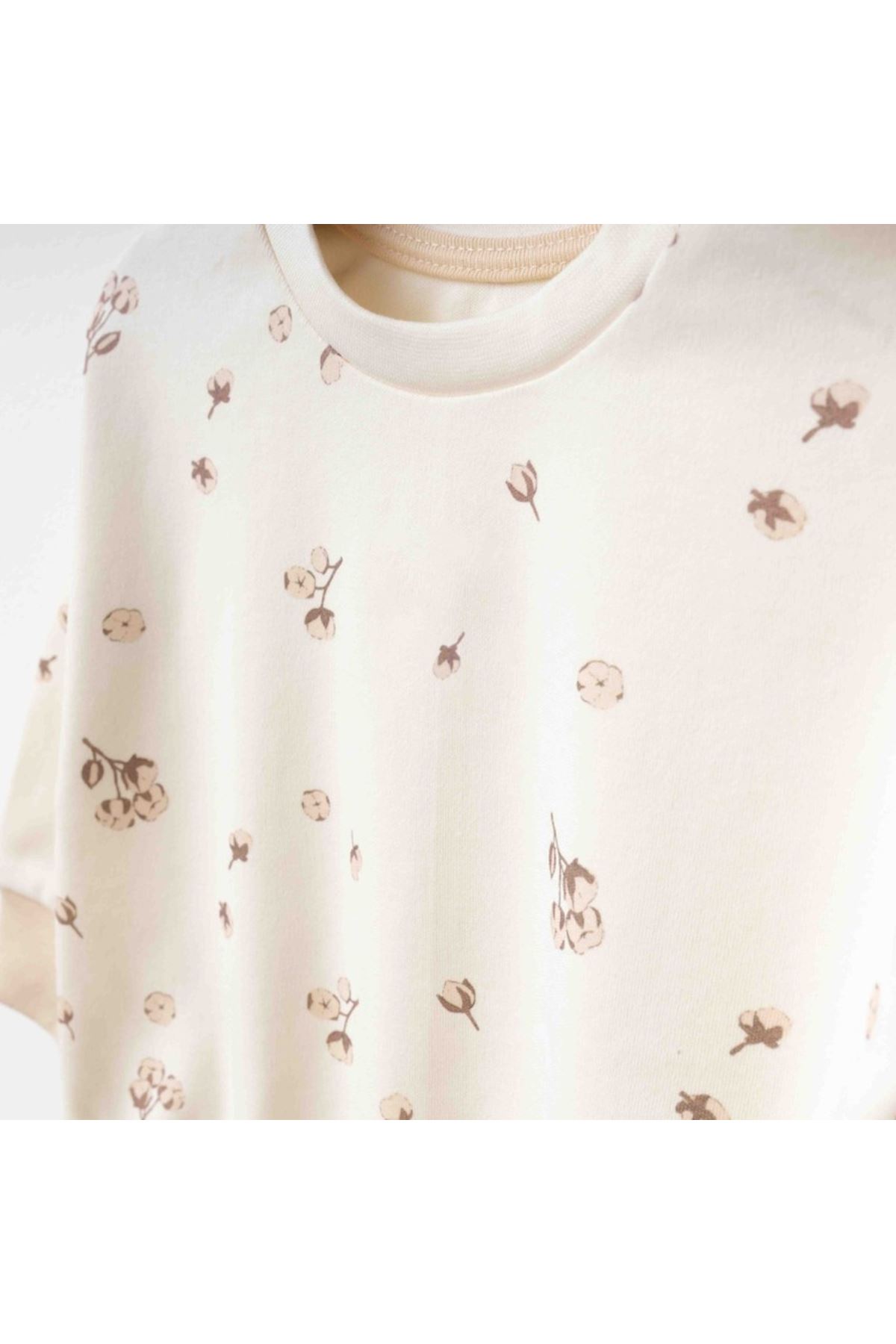 Eslenza Organik İkili Takım 2245 Ekru