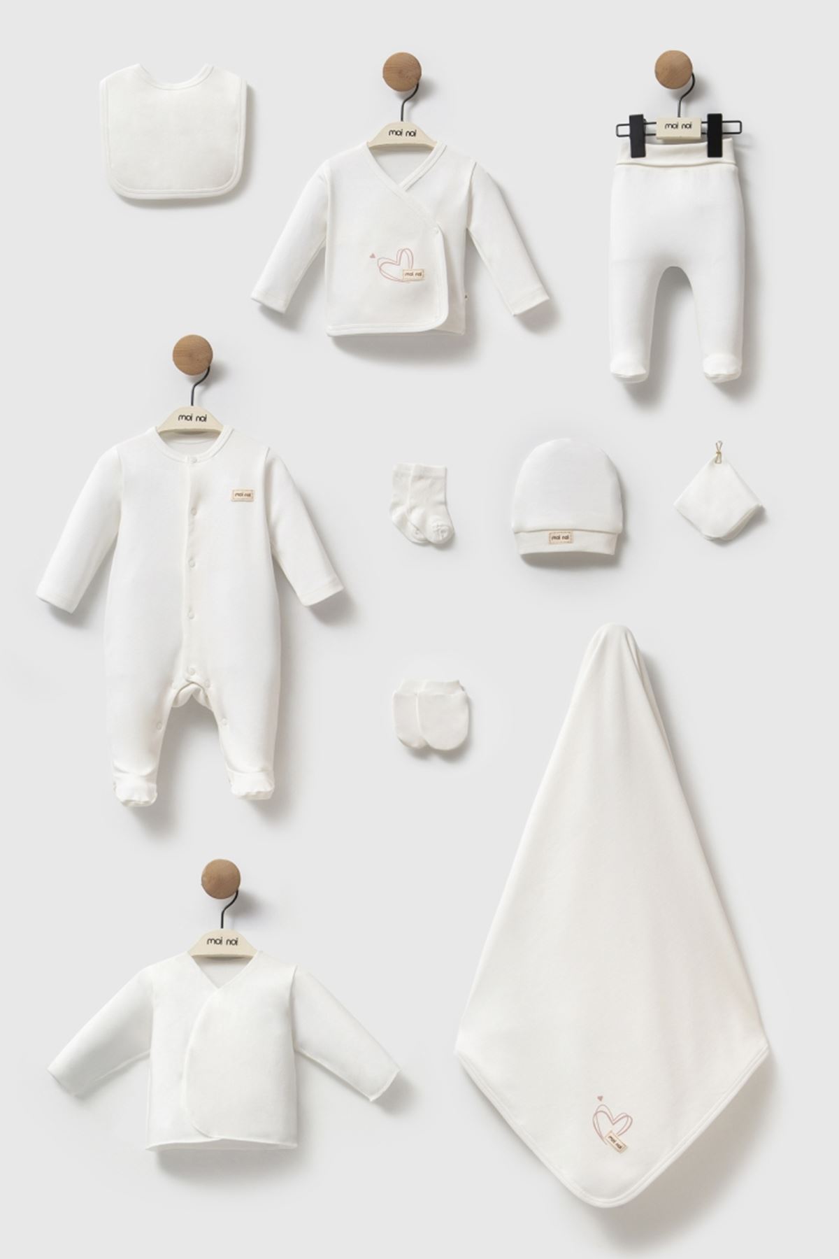 Moi Noi Love Basic 10lu Hastane Çıkışı MNB2144 Ekru