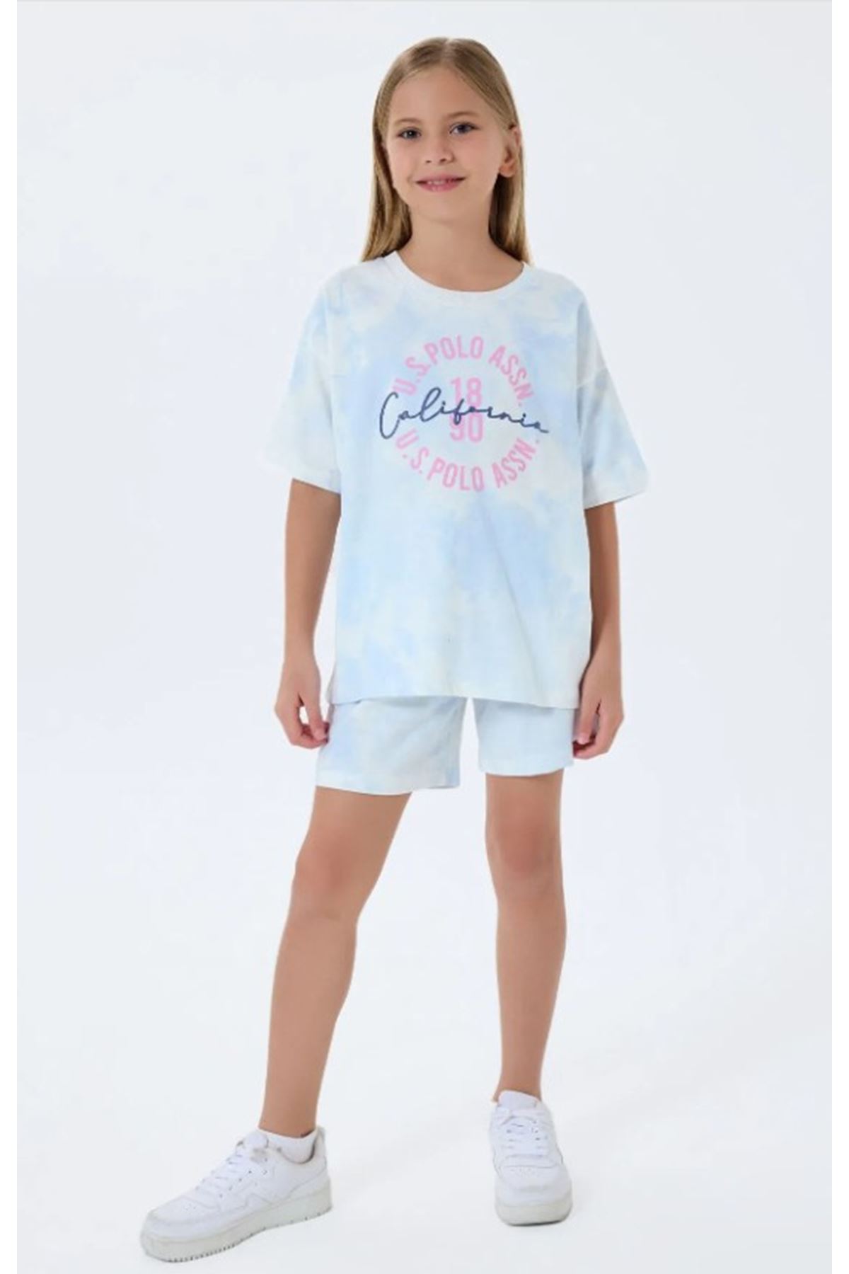 U.S. Polo Şort Takım US2514-4 Okyanus