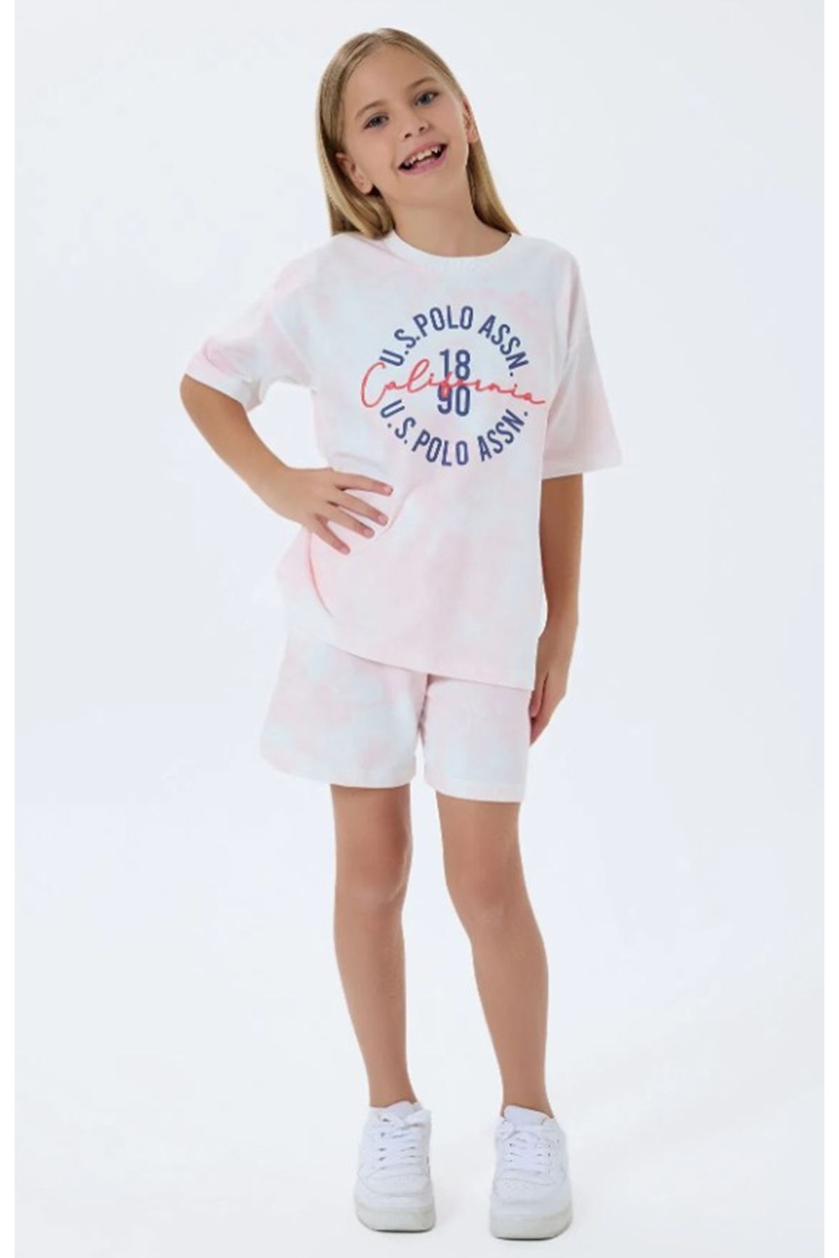 U.S. Polo Şort Takım US2514-4 Coral