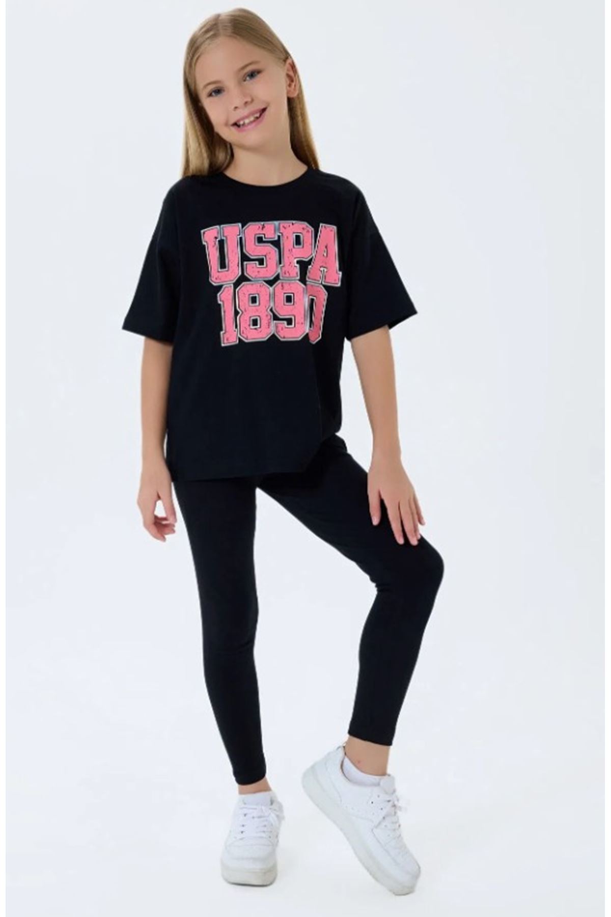 U.S. Polo Tayt Takım US2523-4 Siyah