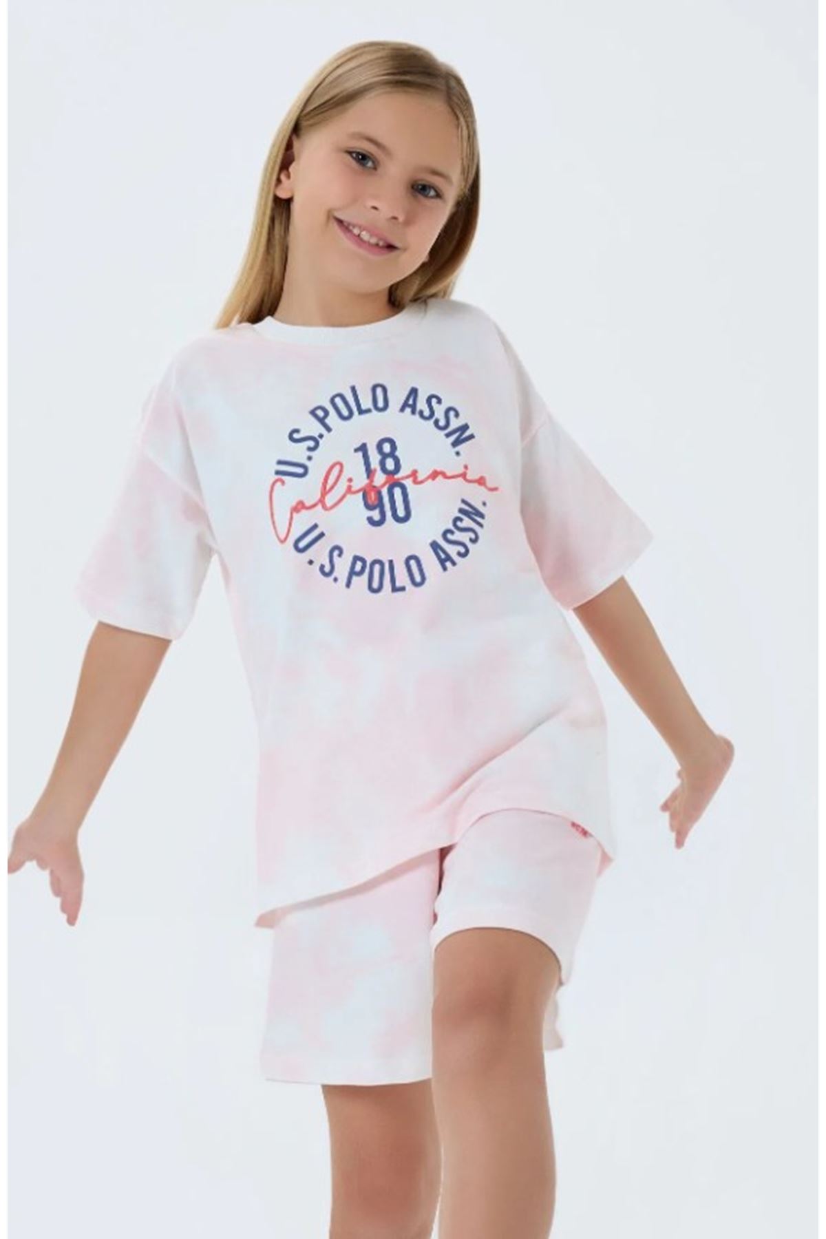 U.S. Polo Şort Takım US2514-4 Coral