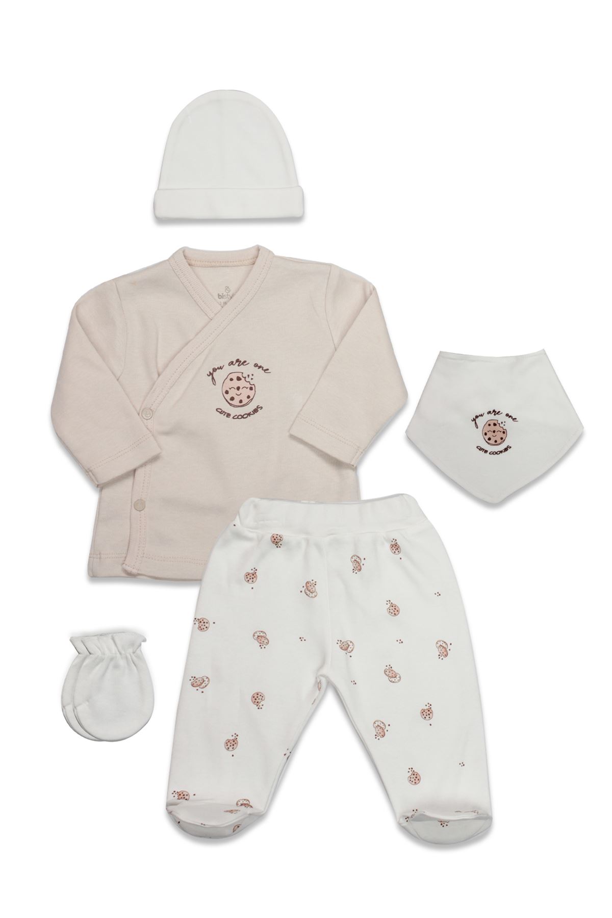 Bistyle 5li Hastane Çıkışı Cookies Cute Happy 12112 Somon