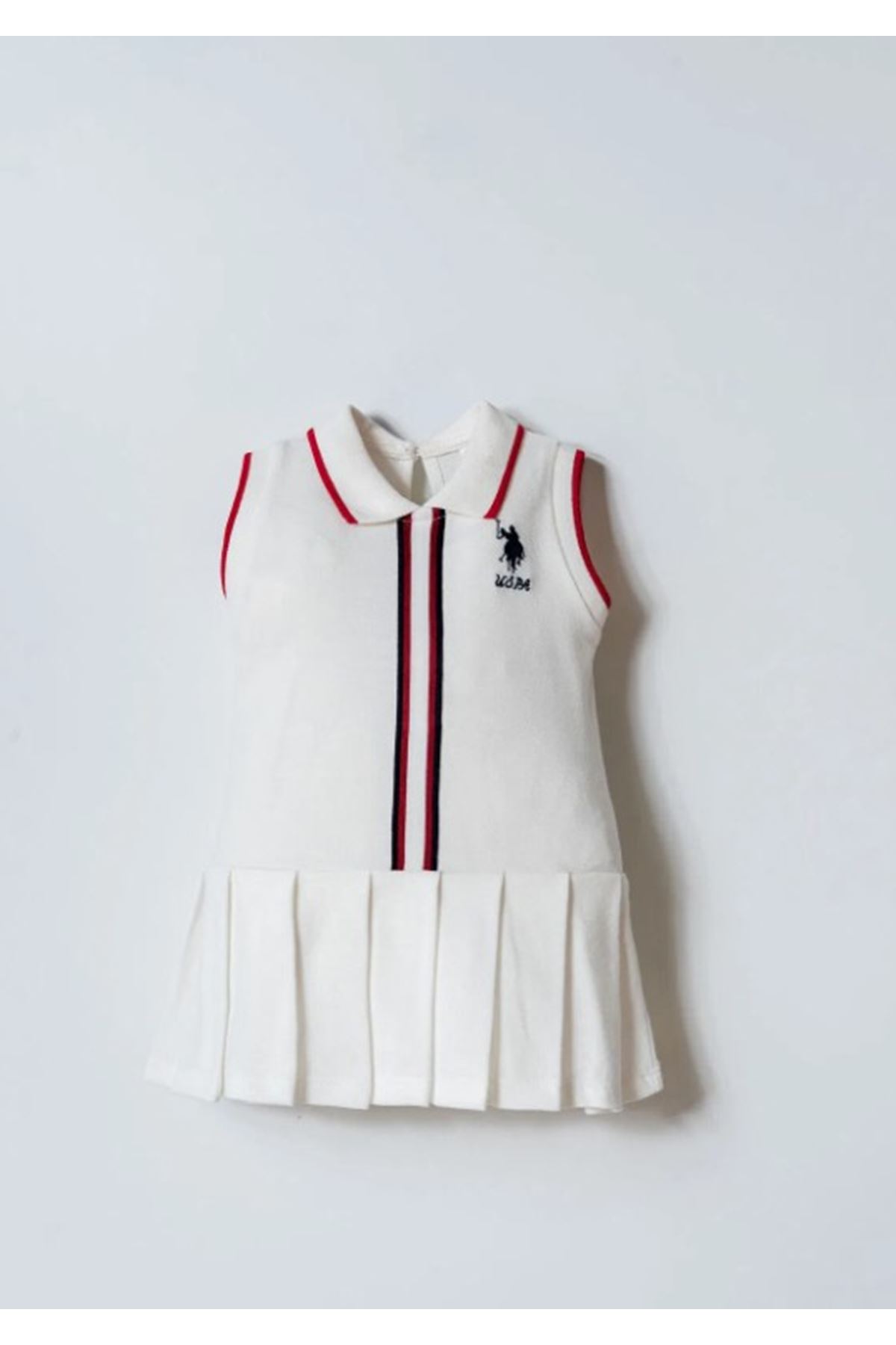 U.S. Polo Elbise USB2960 Beyaz