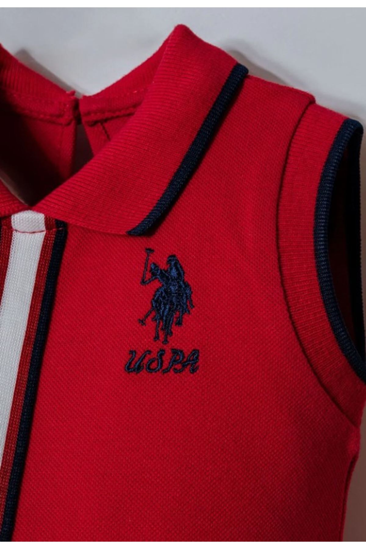 U.S. Polo Elbise USB2960 Kırmızı