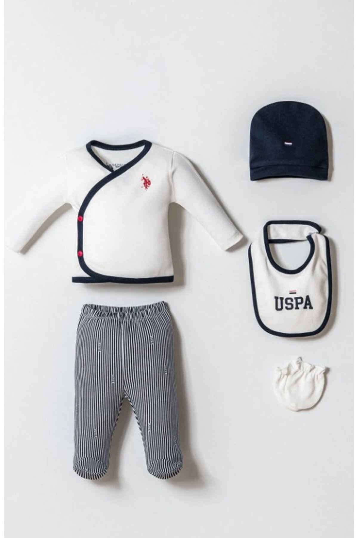 U.S. Polo 5li Hastane Çıkışı USB2859 Beyaz