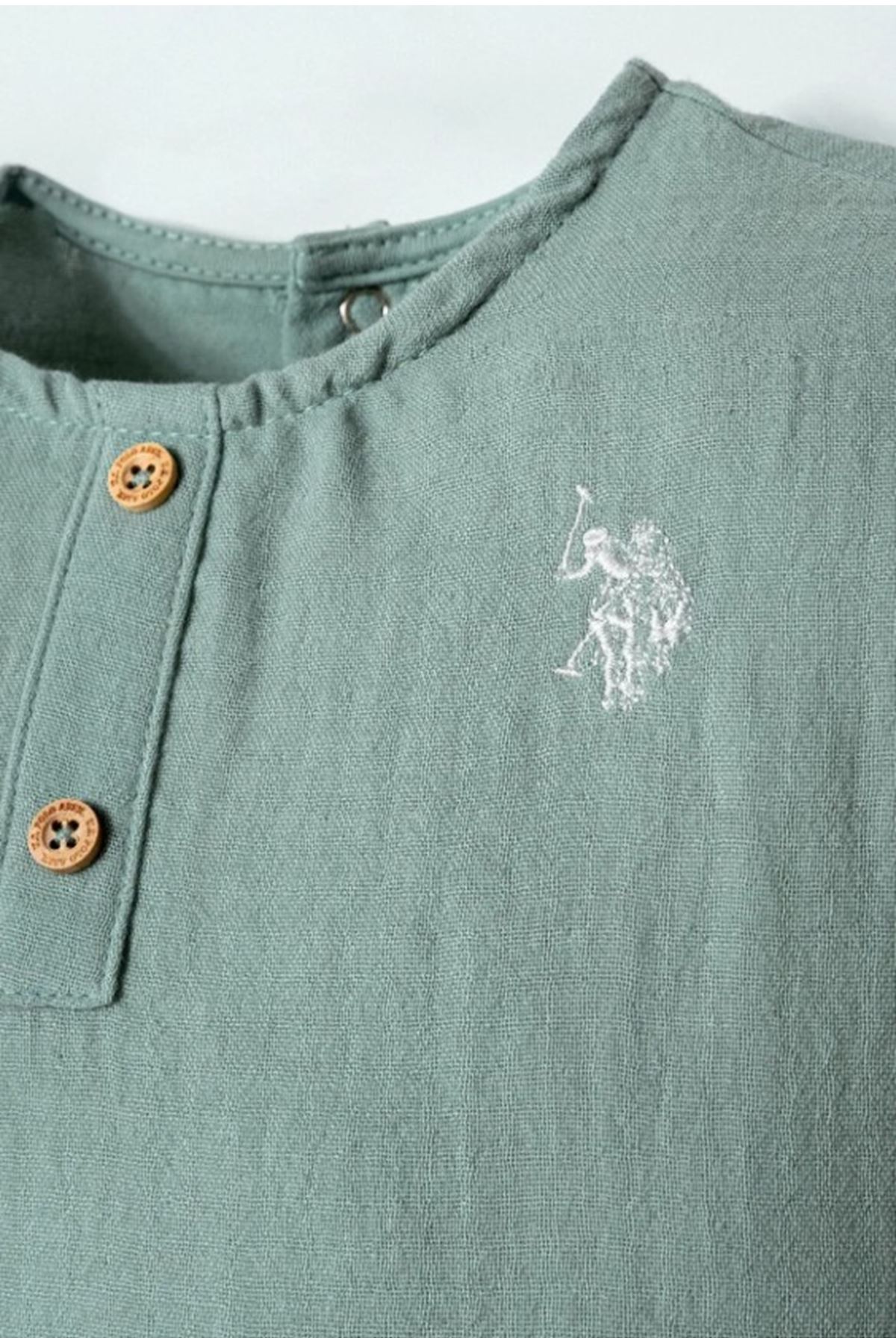 U.S. Polo Şortlu Takım USB2882 Mint