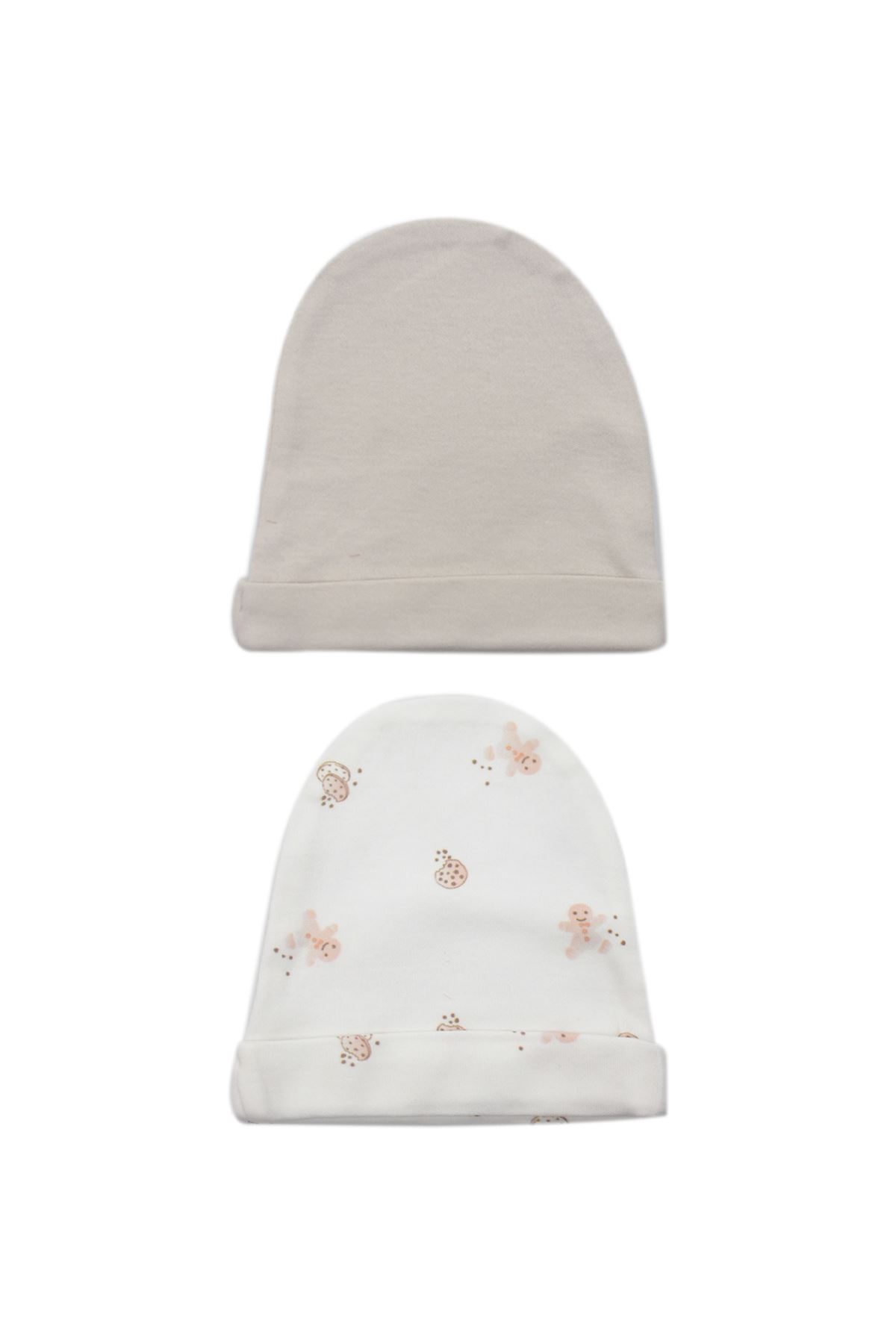 Bistyle 2li Şapka Cookies Make Happy 90193 Ekru