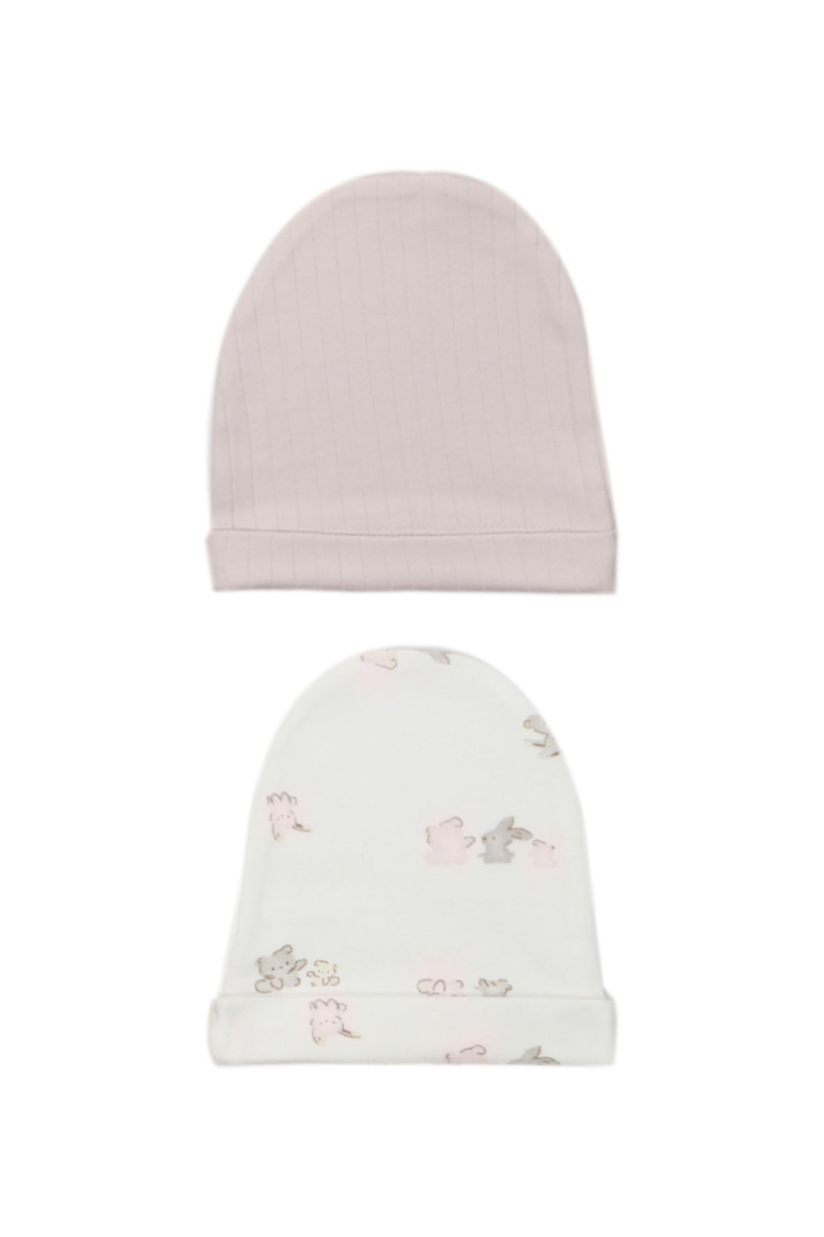 Bistyle 2li Şapka Love You Family 90185 Pudra