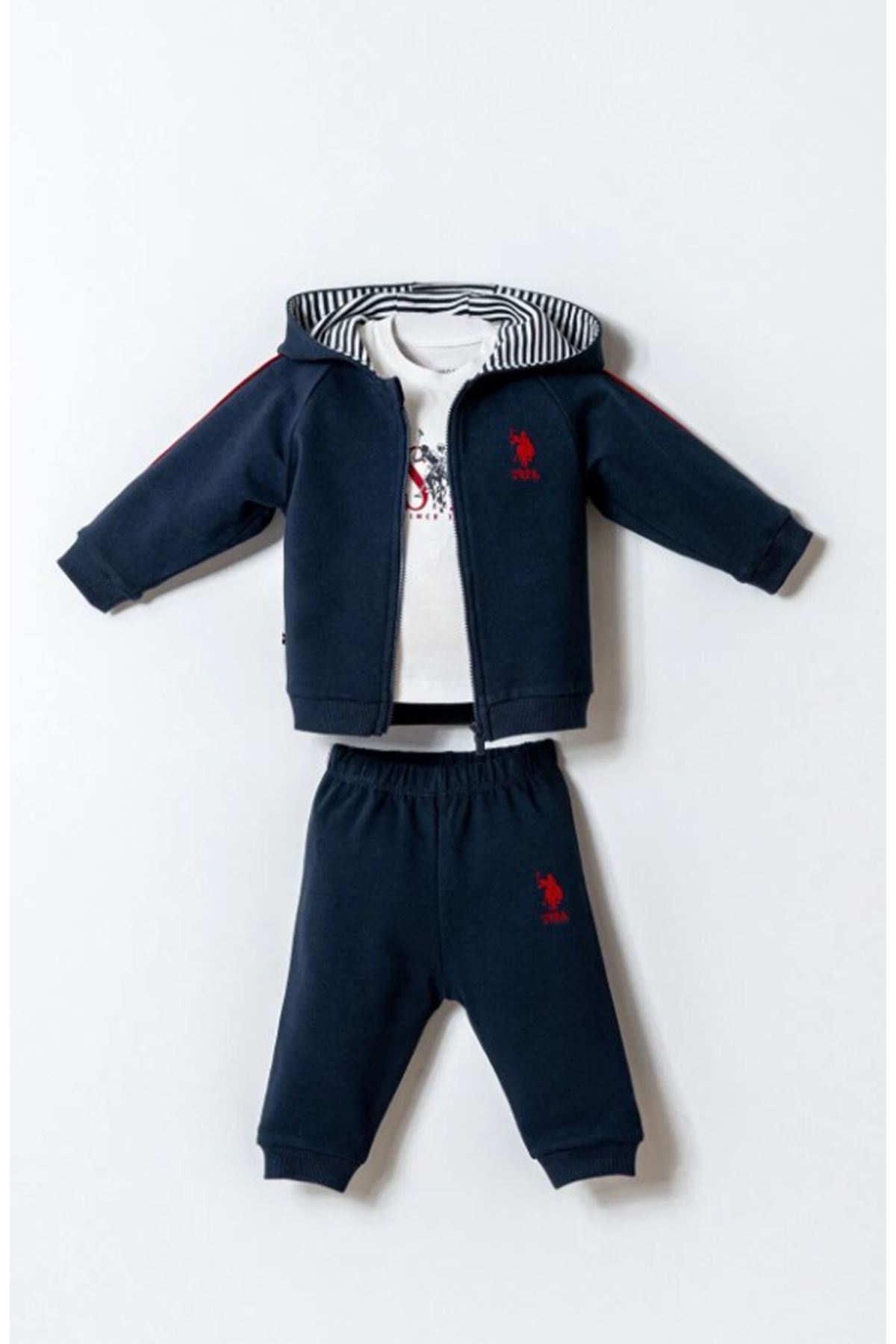 U.S. Polo 3lü Takım USB2909 Lacivert