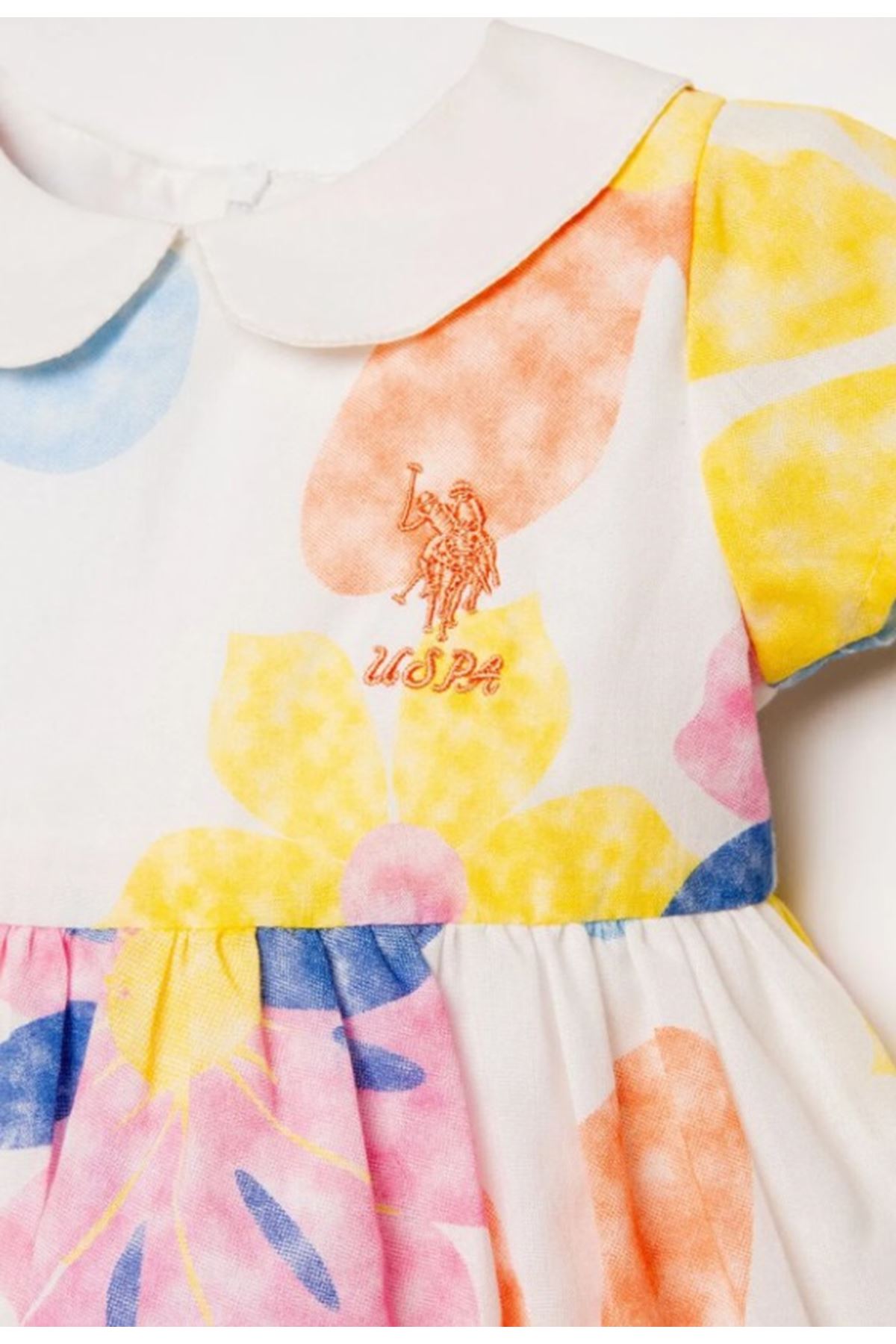 U.S. Polo Elbise USB3036 Renkli