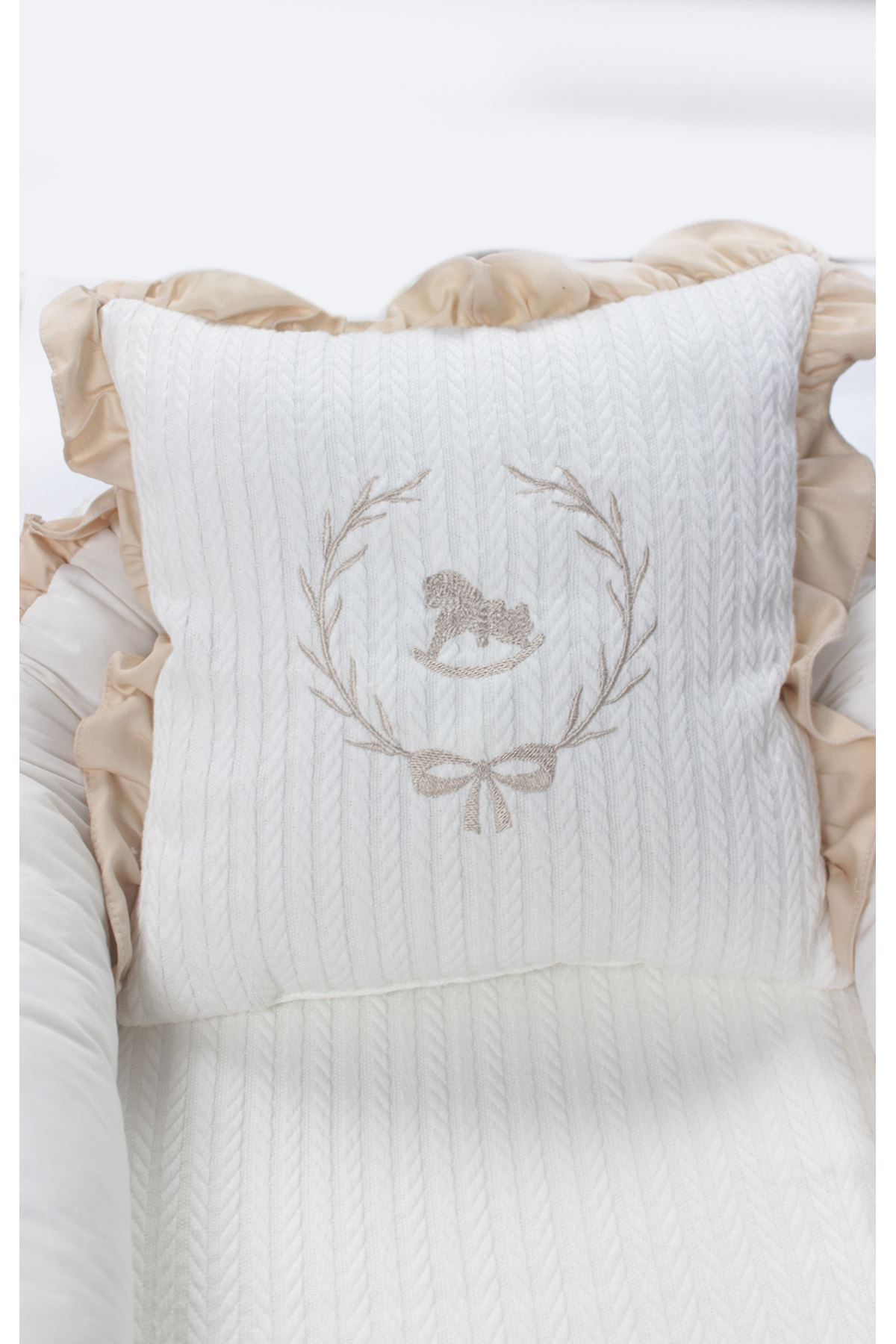 Bistyle Babynest Lüks Battaniyeli My Favorite 80121 Bej