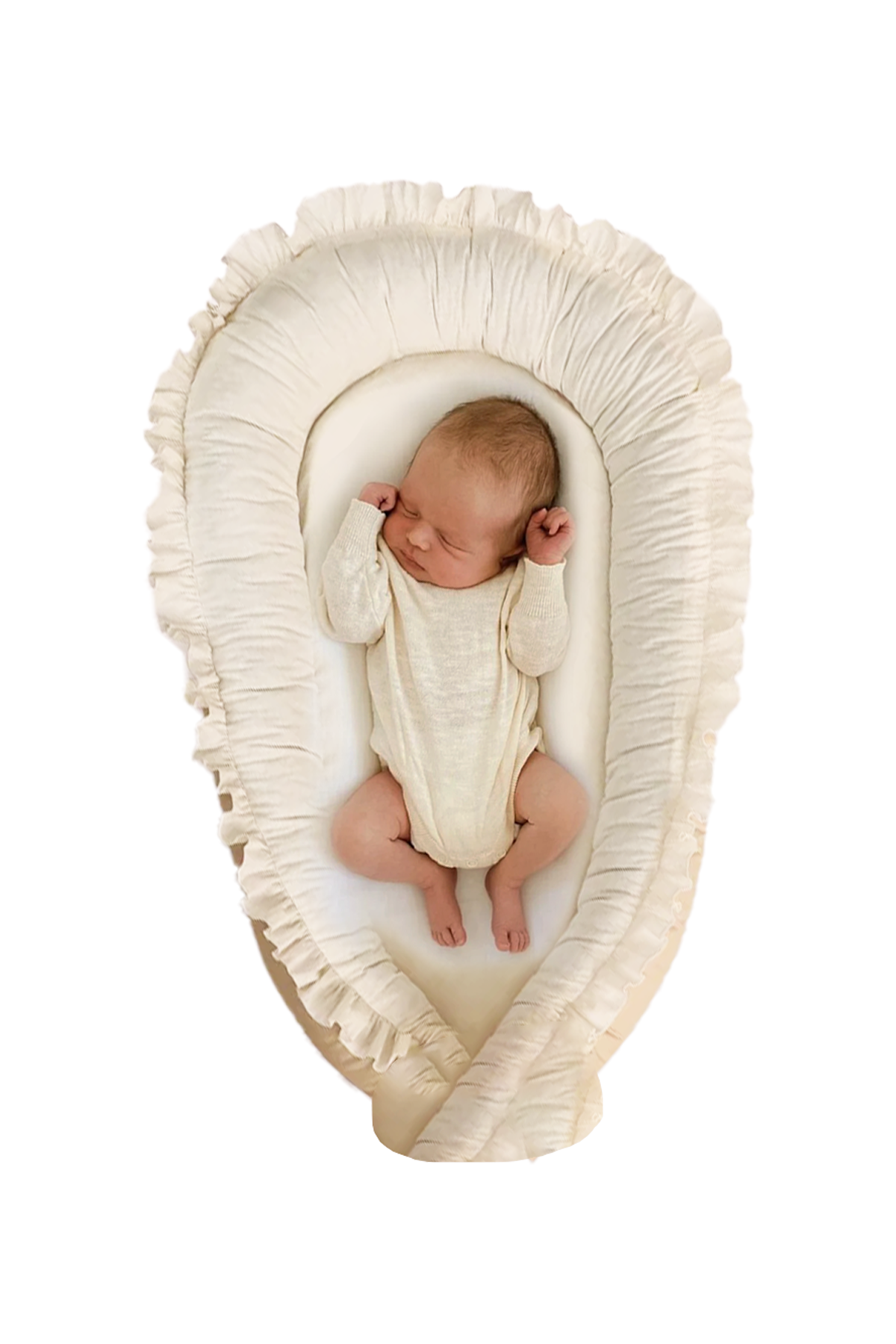 Bistyle Müslin Babynest Lady Home 80104 Ekru