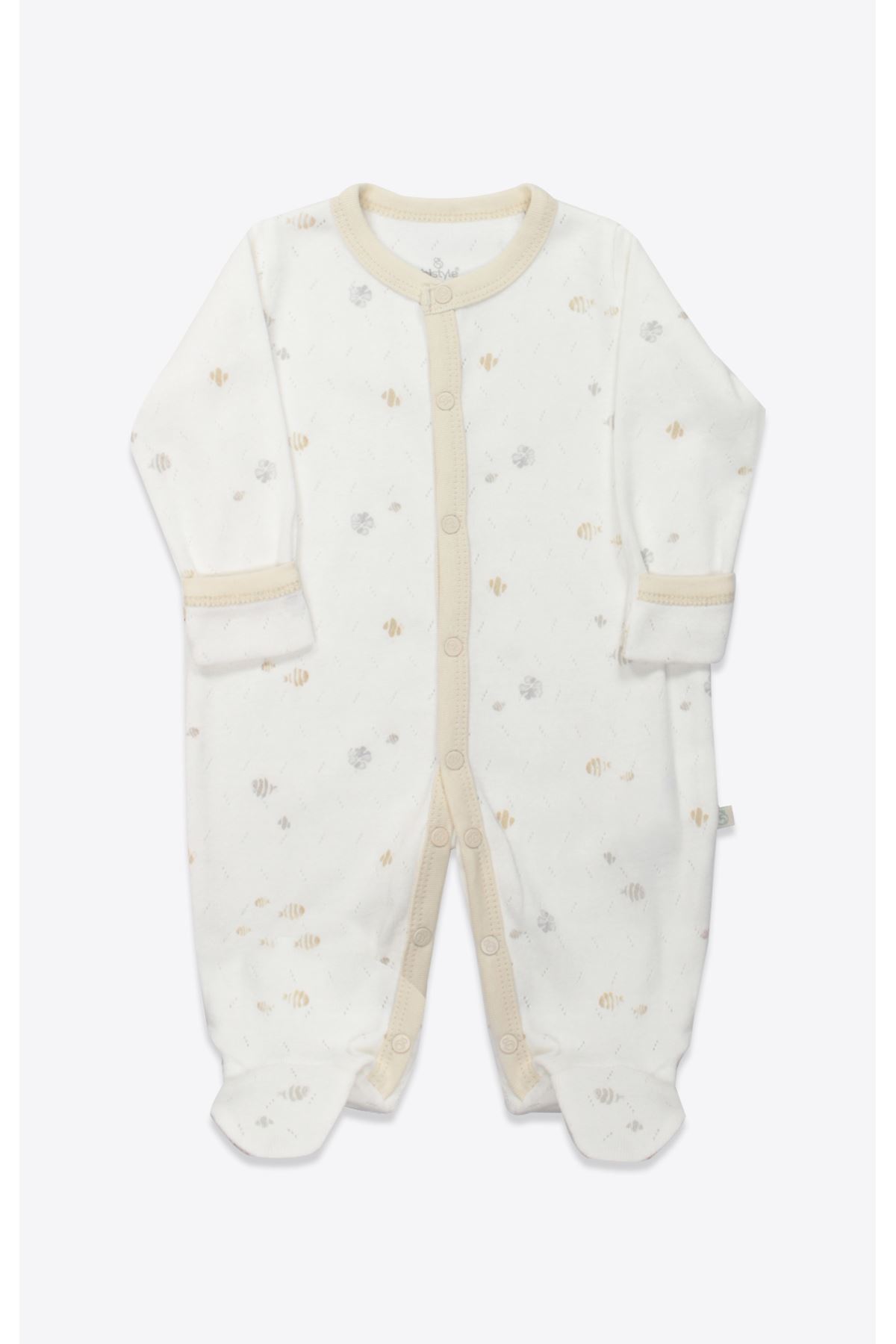 Bistyle Tulum Ocean And Starfish 15175 Ekru