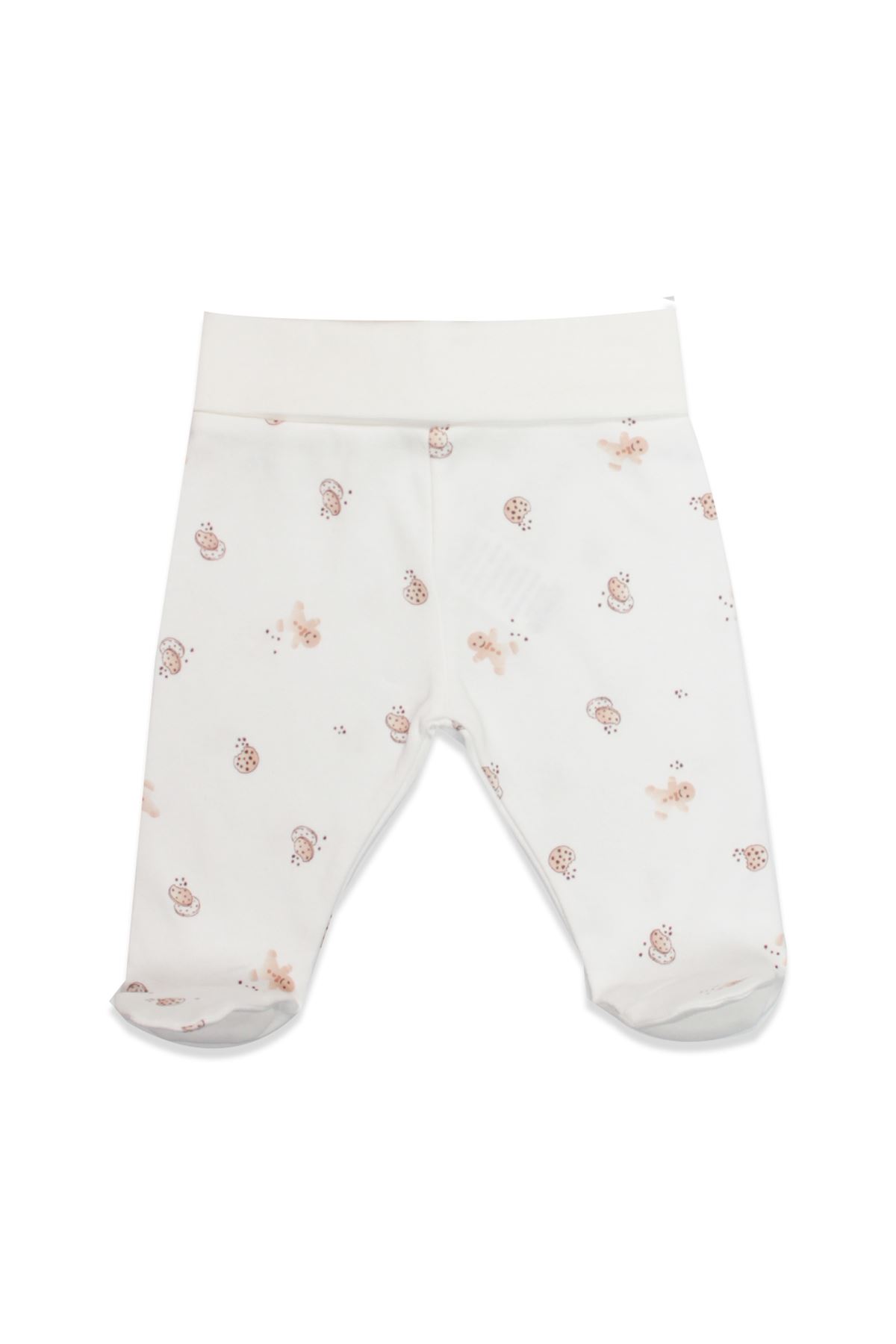 Bistyle Patikli Alt Cookies Make Happy 16144 Ekru