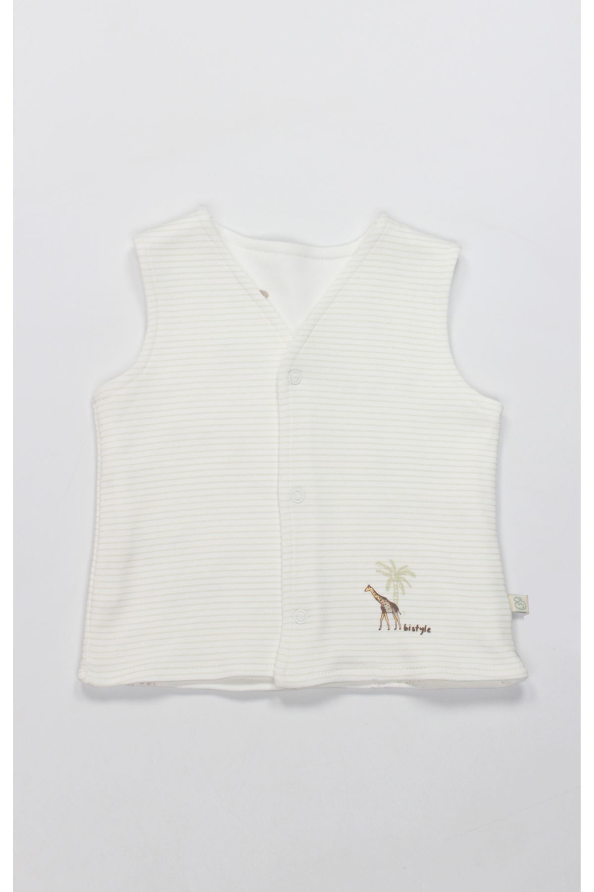 Bistyle Yelek Çift Taraflı Safari Forewer 18116 Yeşil