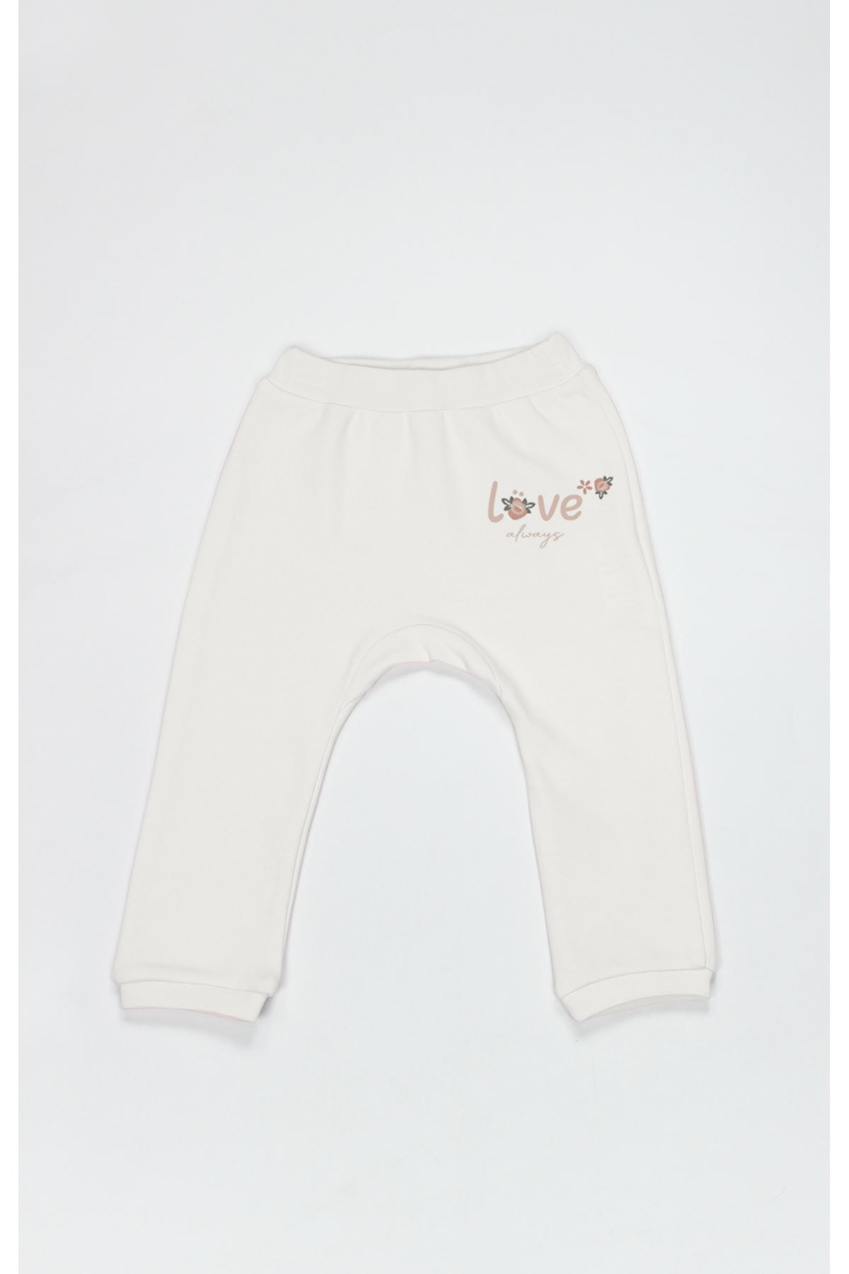 Bistyle 3lü Patiksiz Alt Love Grows Kutulu 16196 Ekru