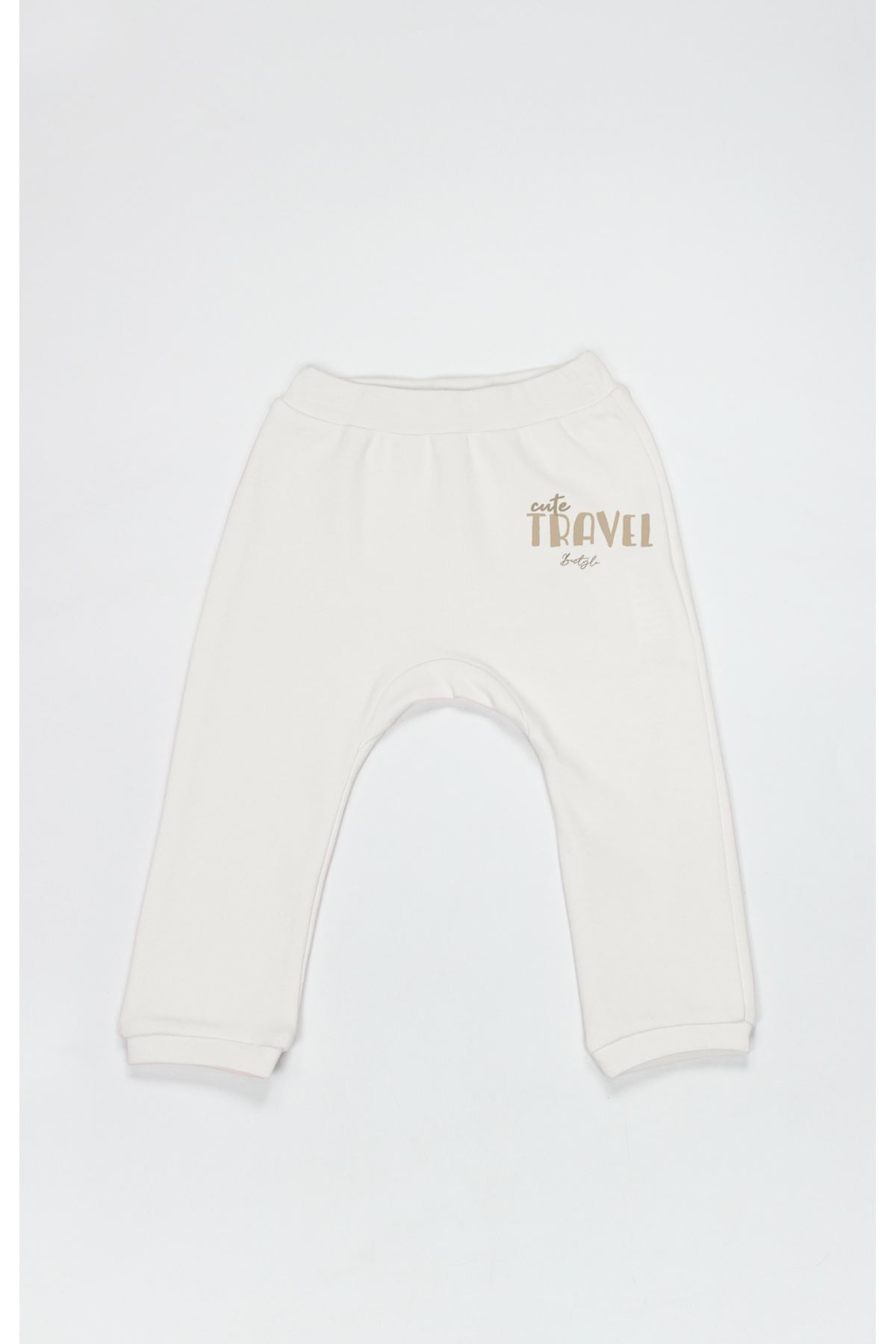 Bistyle 3lü Patiksiz Alt Travel Clasic Kutulu 16185 Ekru